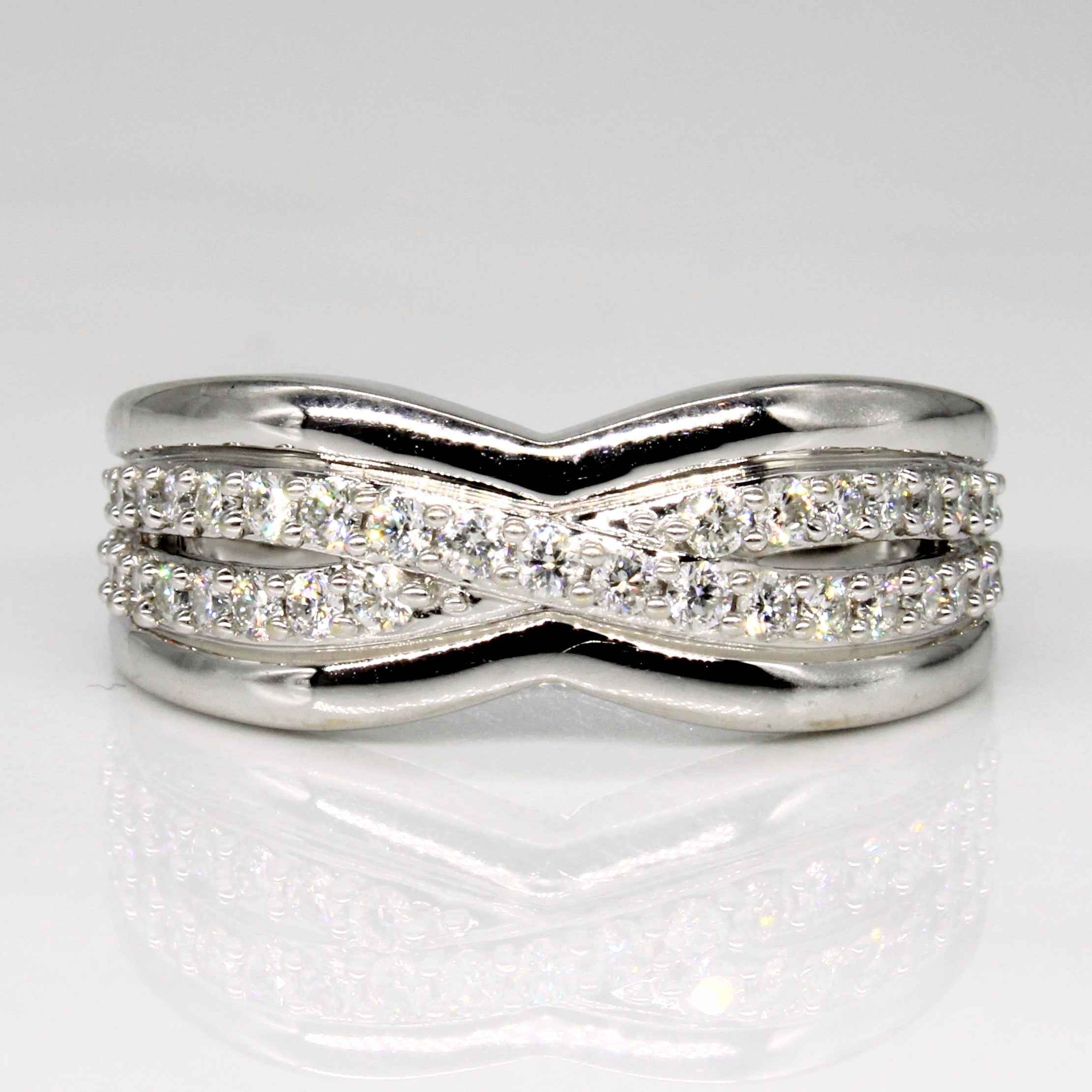 Diamond Cocktail Ring | 0.40ctw | SZ 7 |