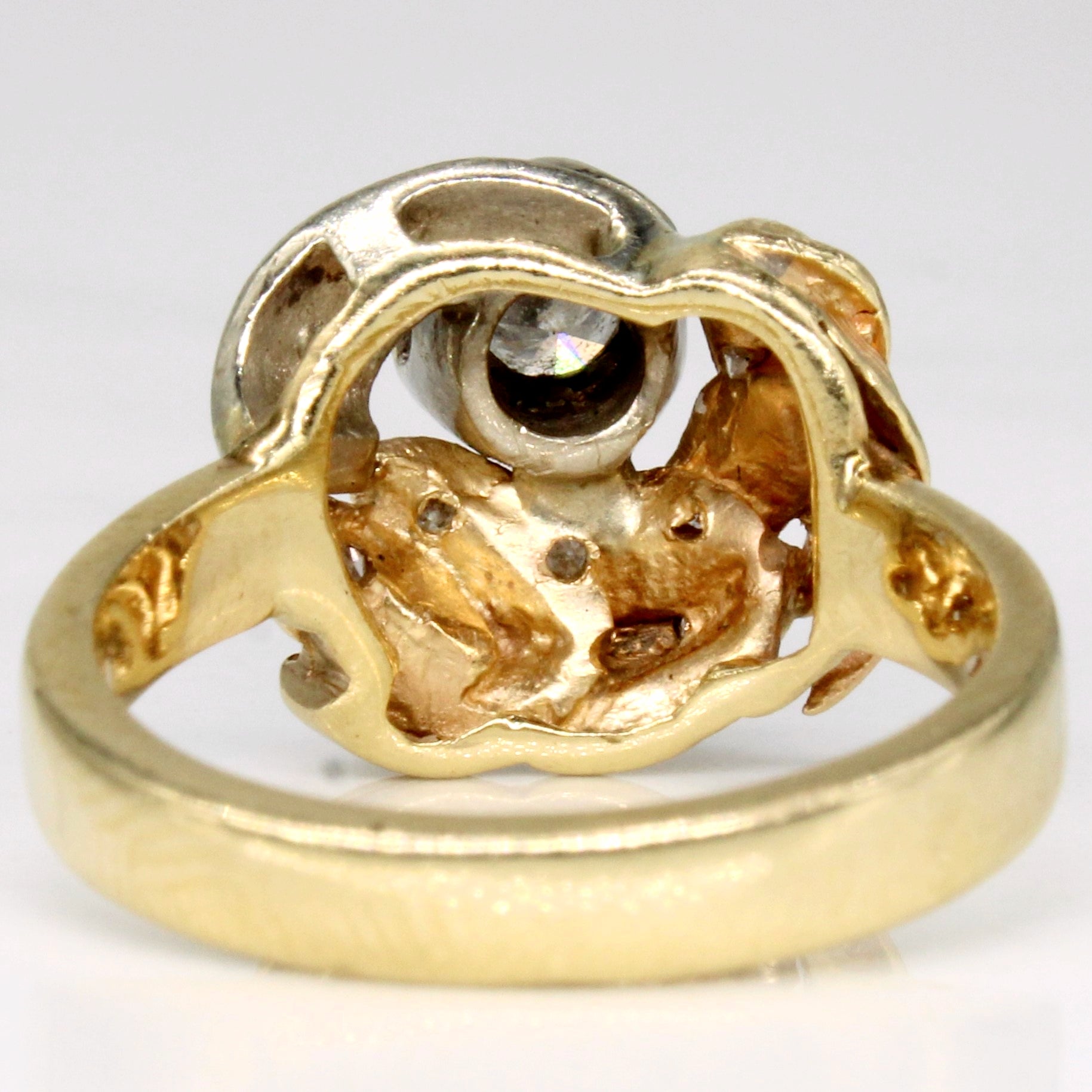 Illusion Set Diamond 14k Ring | 0.30ctw | SZ 6.75 |