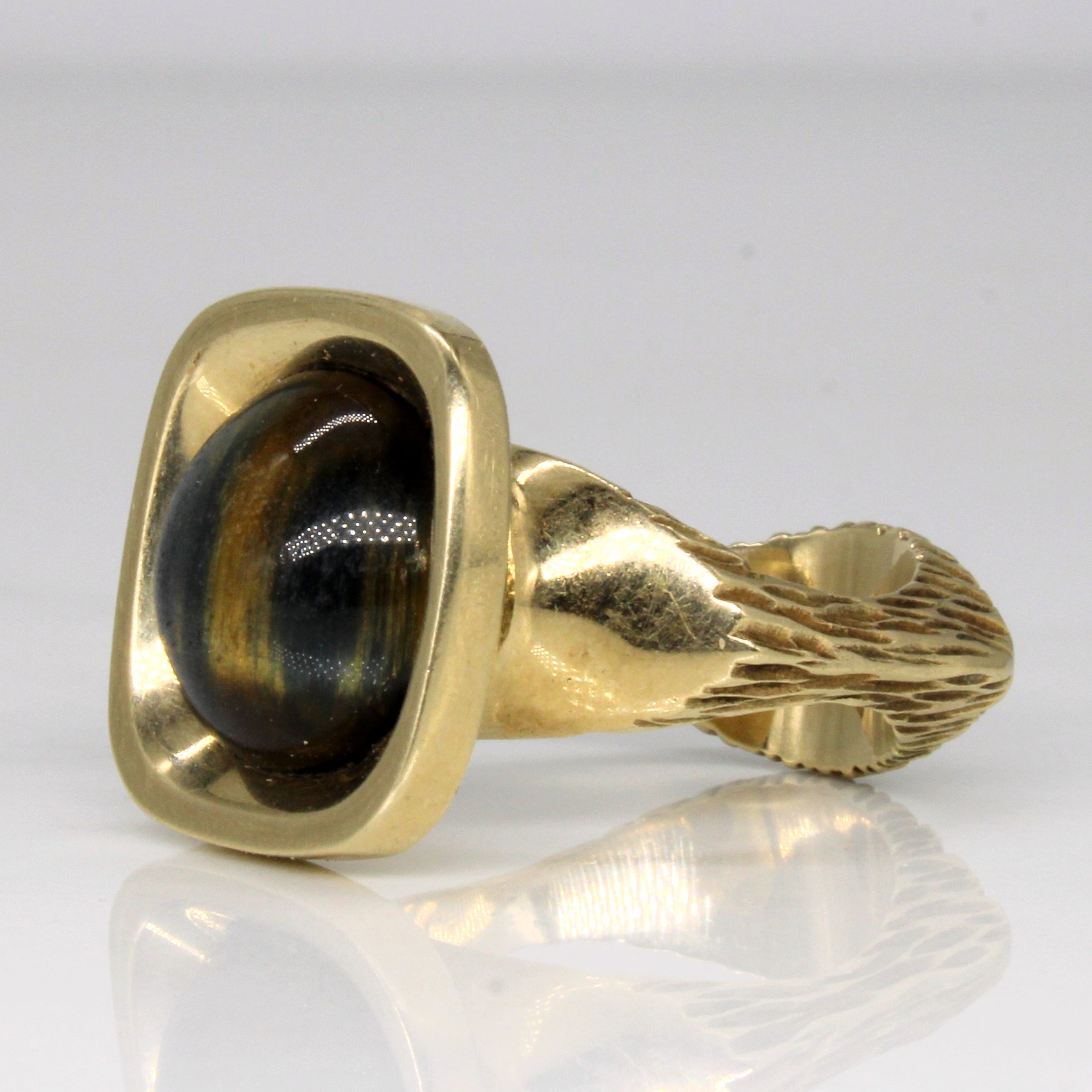 Hawk's Eye Cocktail Ring | 3.75ct | SZ 4.75 |