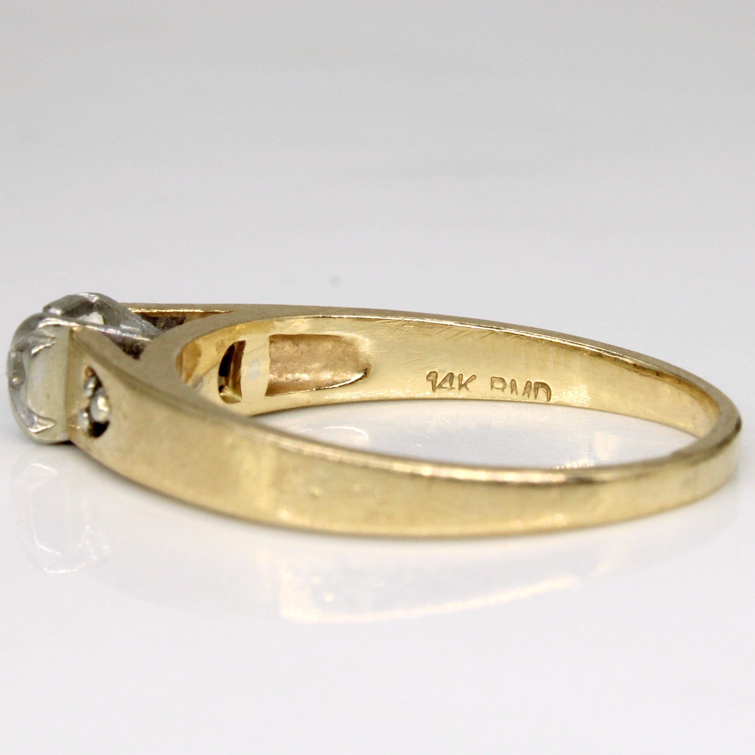 Diamond Ring | 0.08ctw | SZ 7.5 |