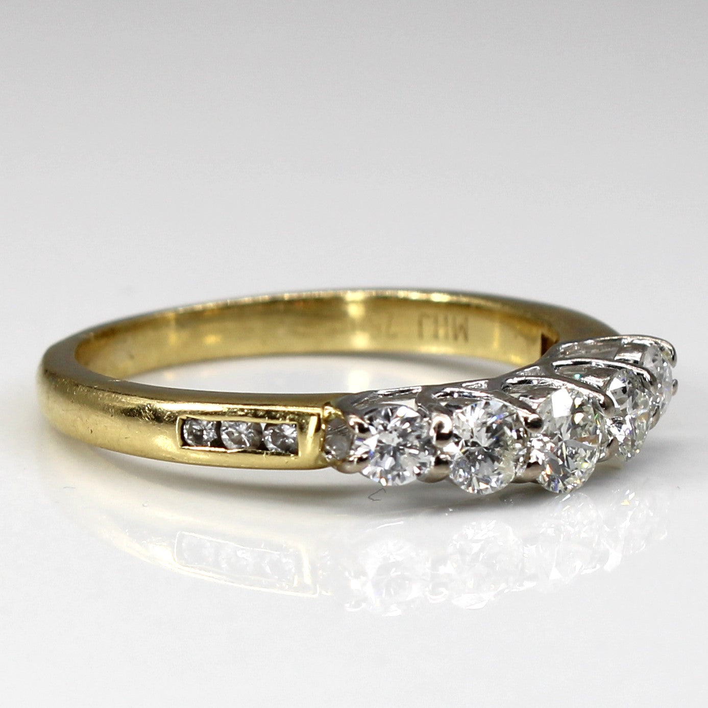 Five Stone Diamond Ring | 0.75ctw | SZ 8 |