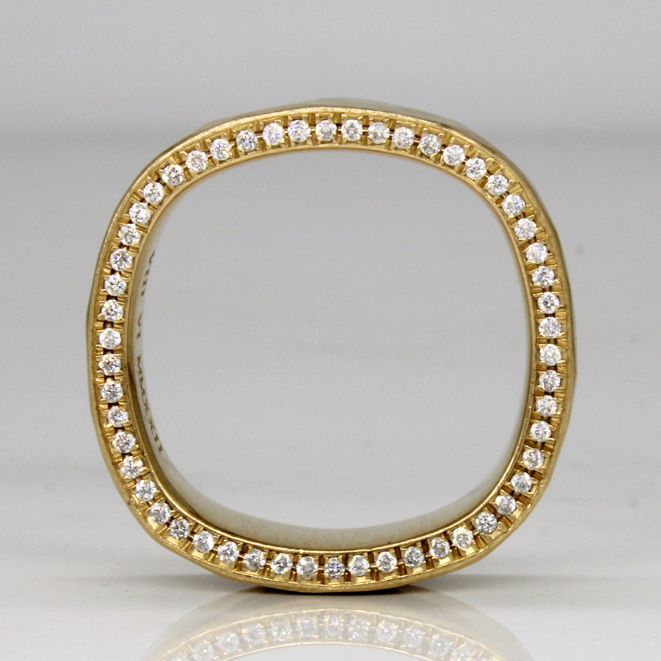 Bague en diamant | 0,17 ct | Taille 8,75 |