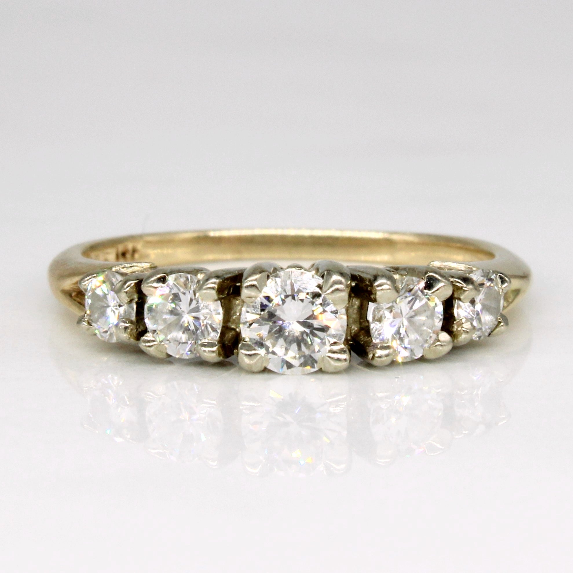 Five Stone Diamond Ring | 0.63ctw | SZ 6 |