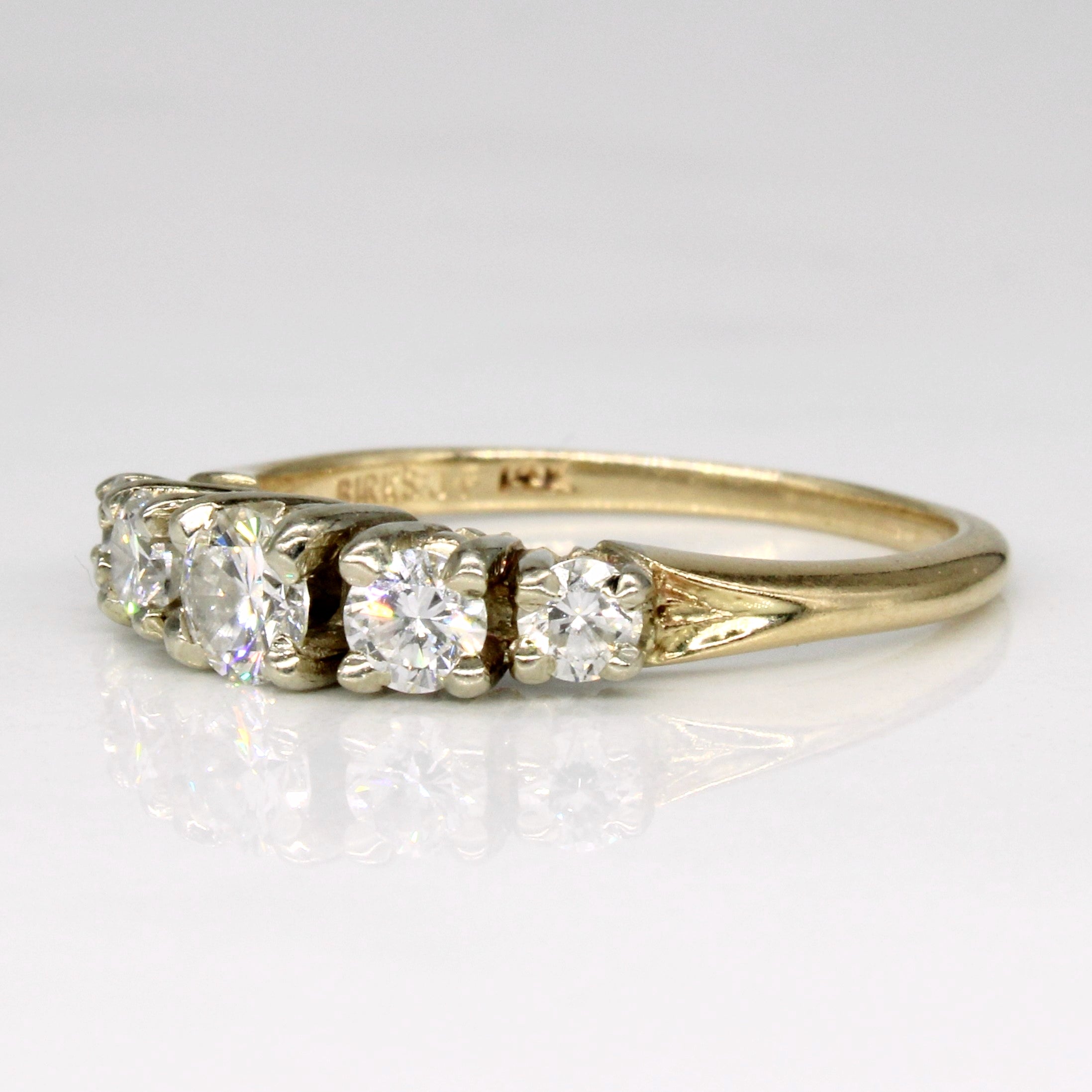 Five Stone Diamond Ring | 0.63ctw | SZ 6 |