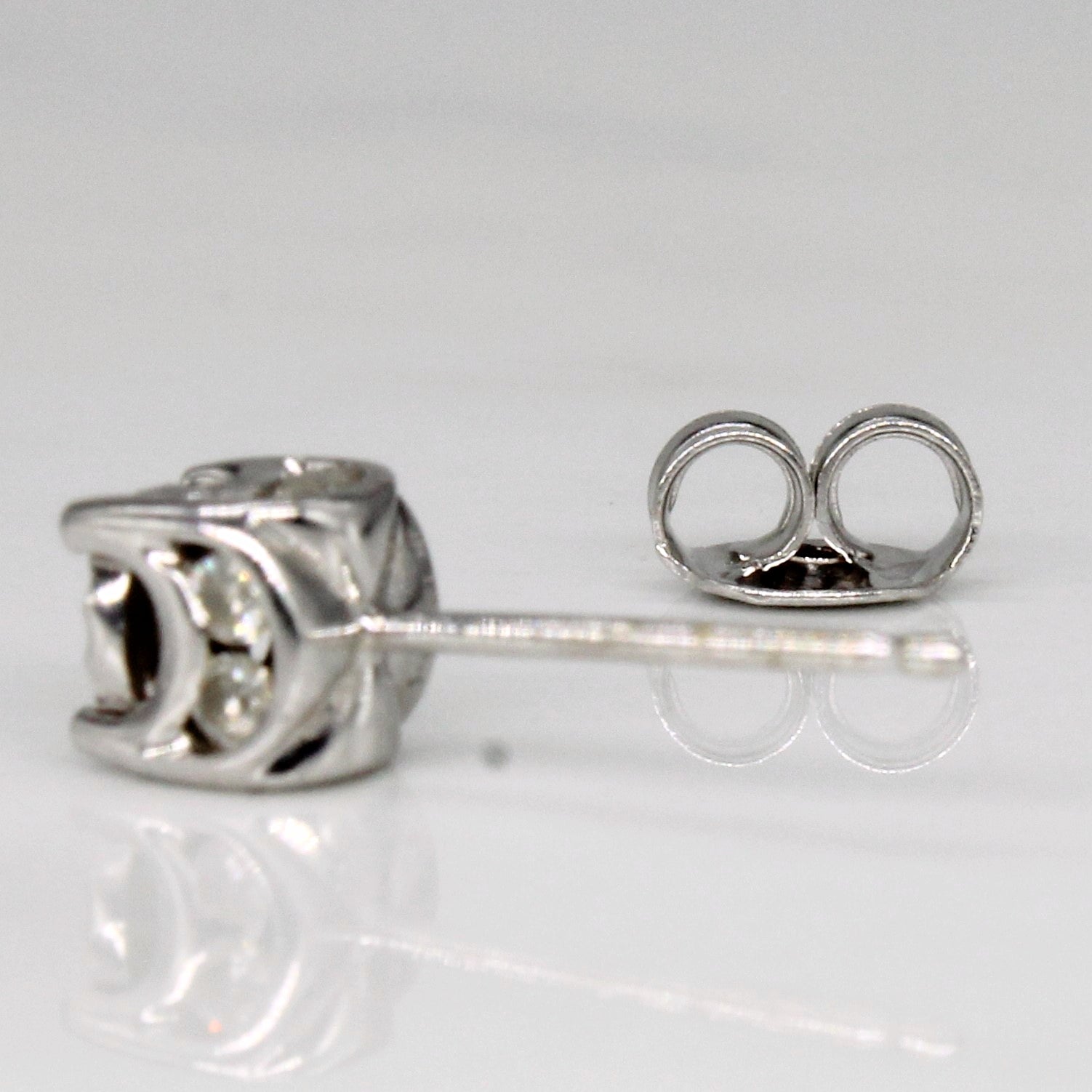 Illusion Set Diamond 14k Earrings | 0.42ctw |