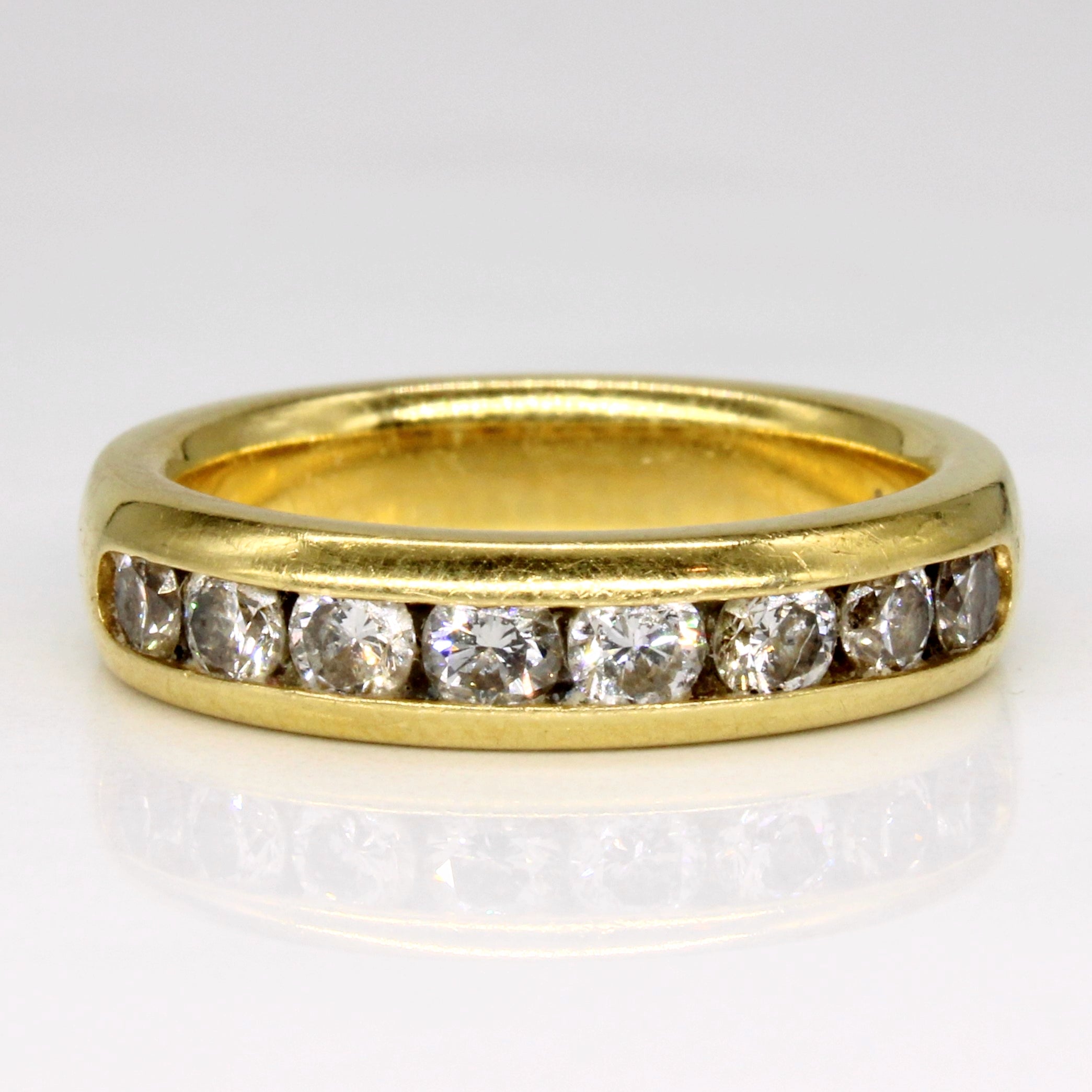 Channel Set Diamond Ring | 0.74ctw | SZ 6 |