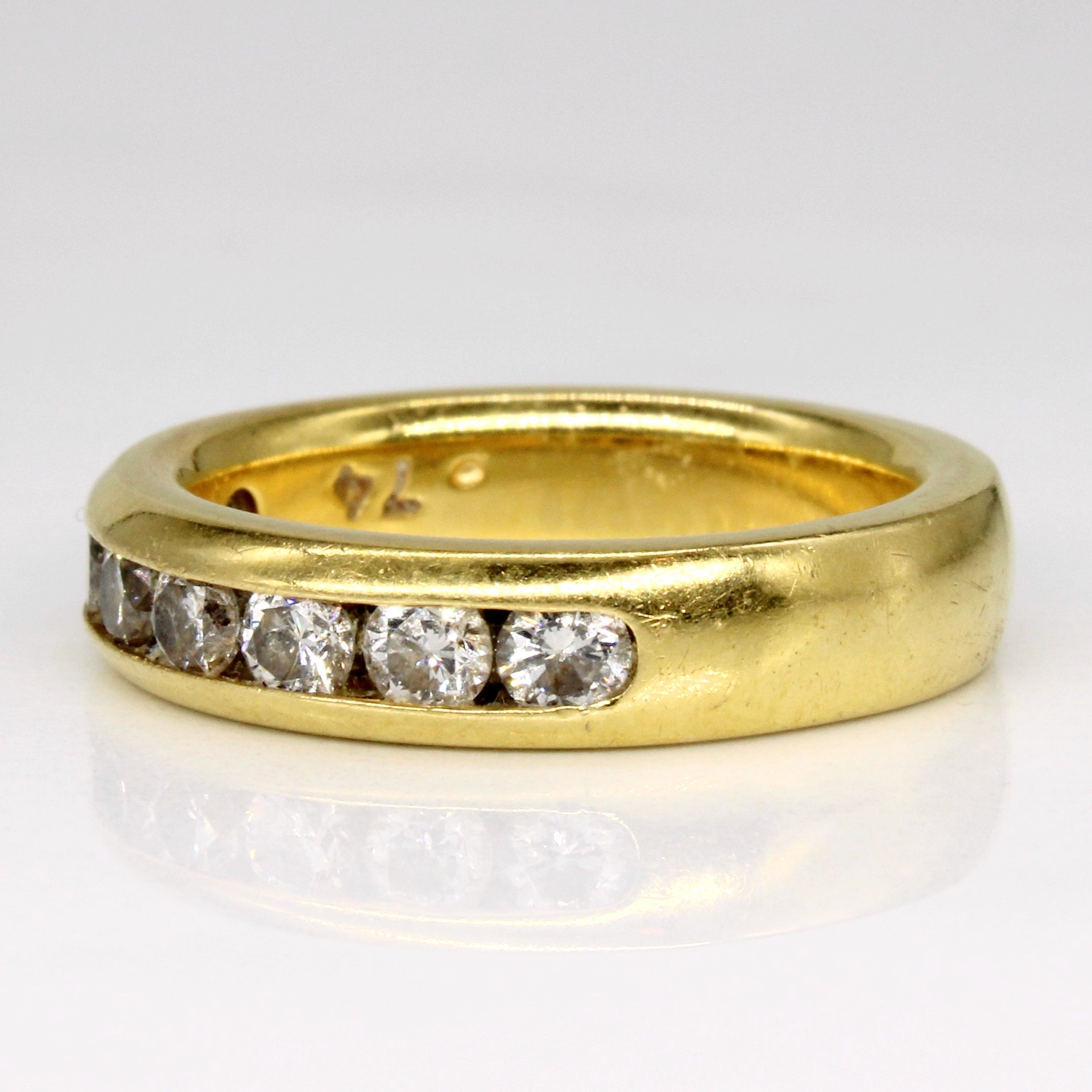 Channel Set Diamond Ring | 0.74ctw | SZ 6 |