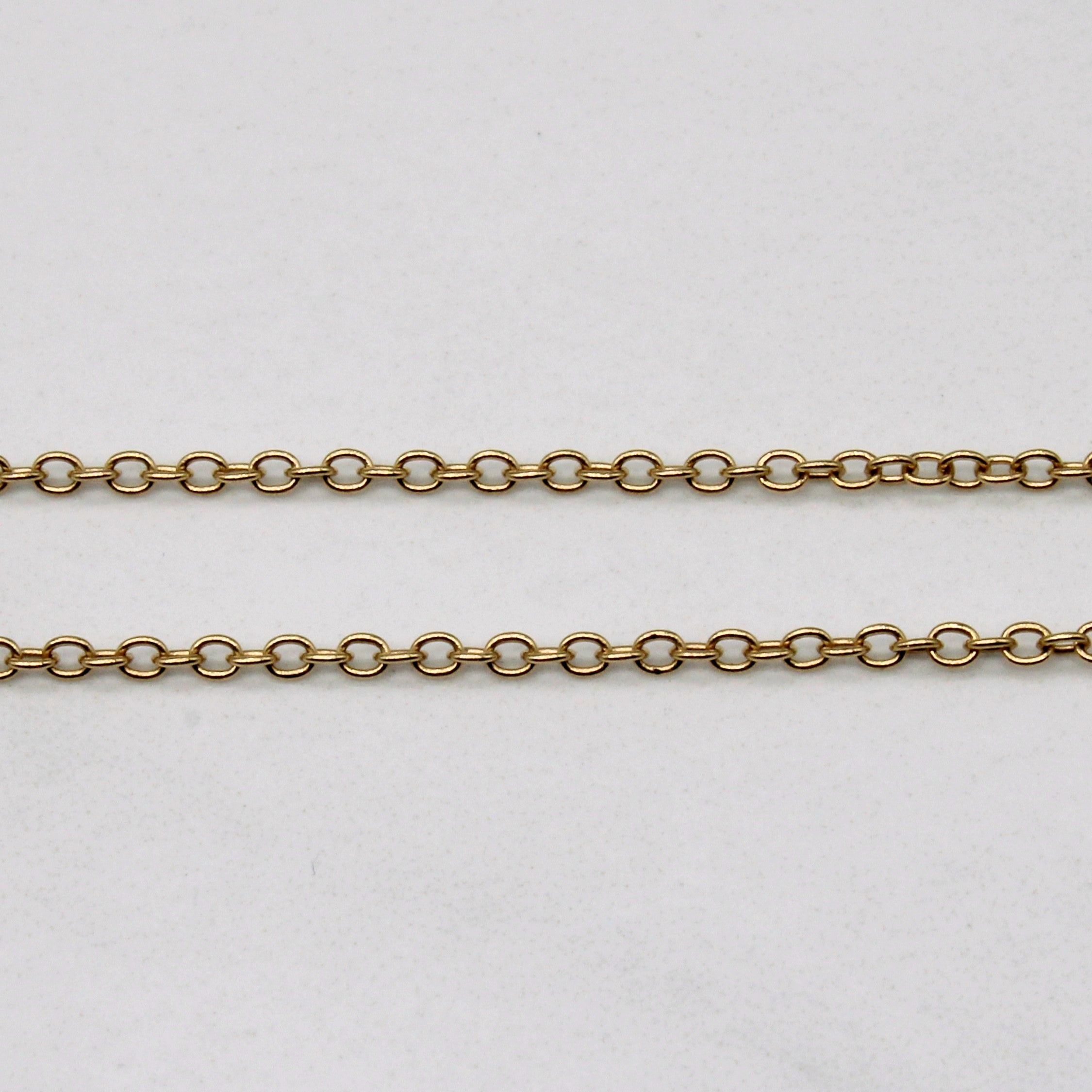 Diamond Pendant & Necklace | 0.27ctw | 18" |