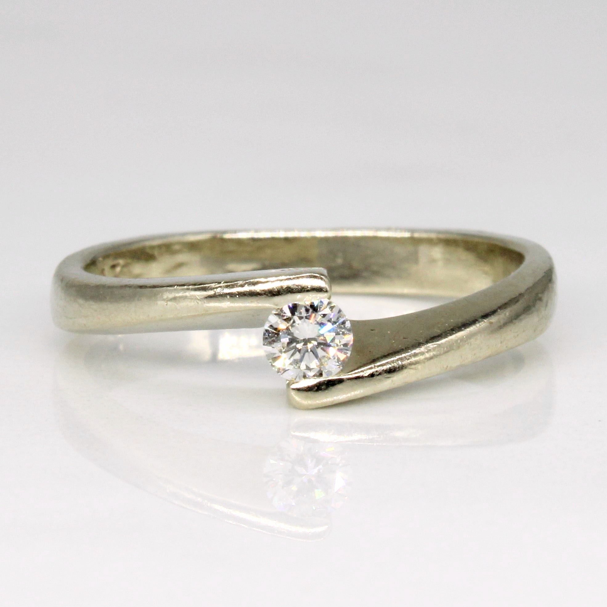 Tension Set Diamond Ring | 0.12ct | SZ 5.5 |