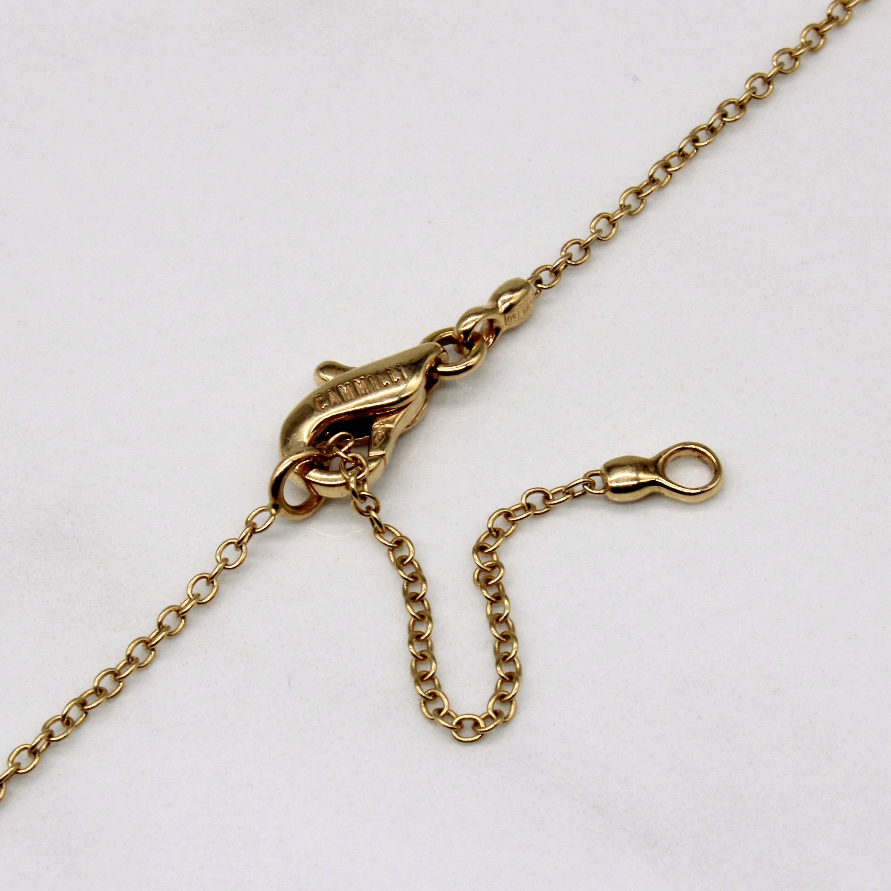Diamond Pendant & Necklace | 0.27ctw | 18" |
