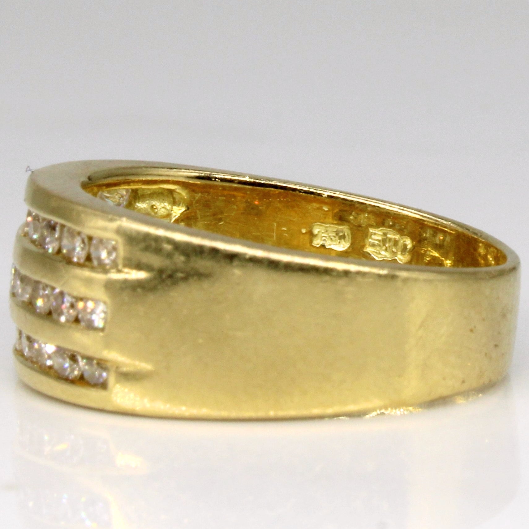 Channel Set Diamond Ring | 0.60ctw | SZ 6.75 |