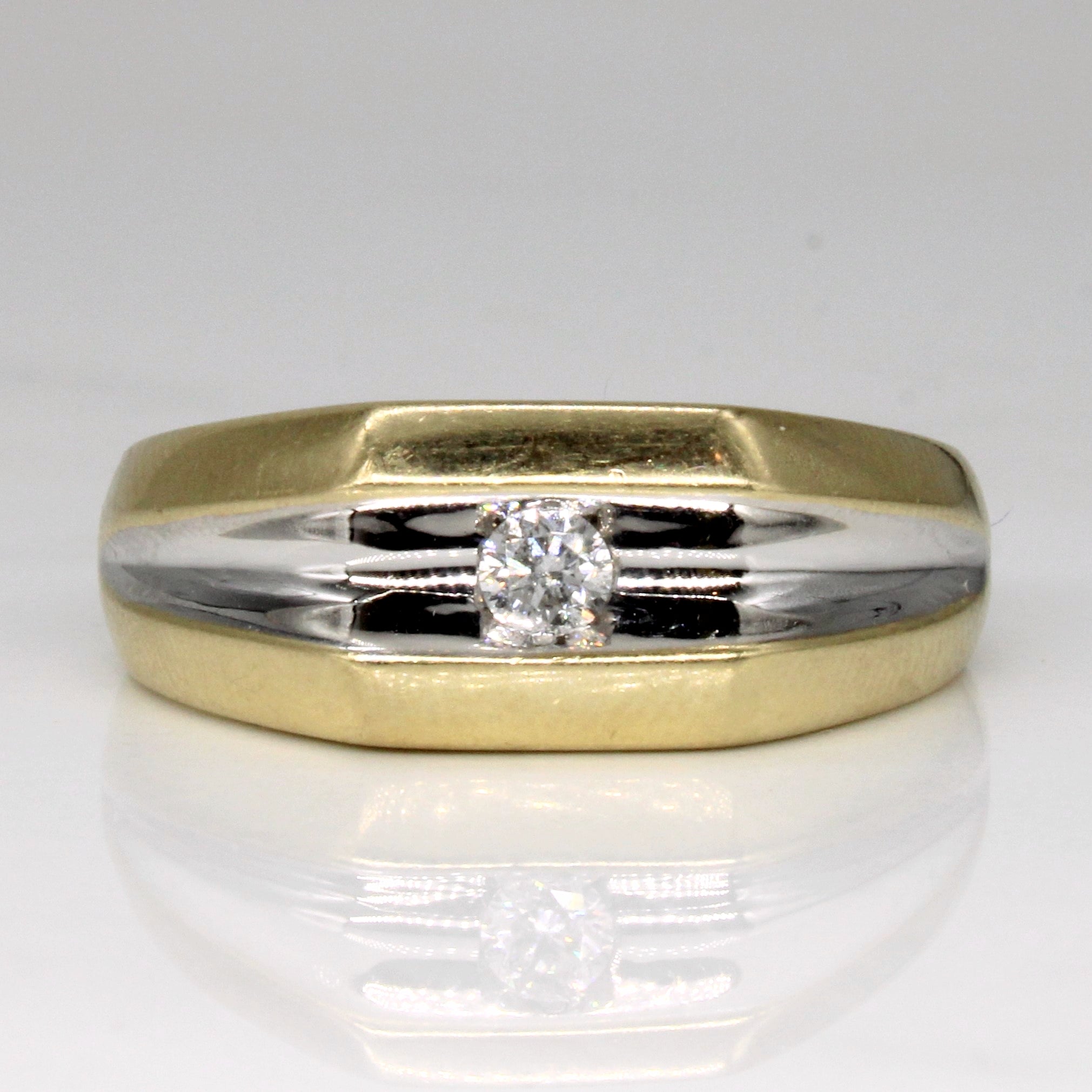 Tension Set Diamond Ring | 0.13ct | SZ 10.5 |