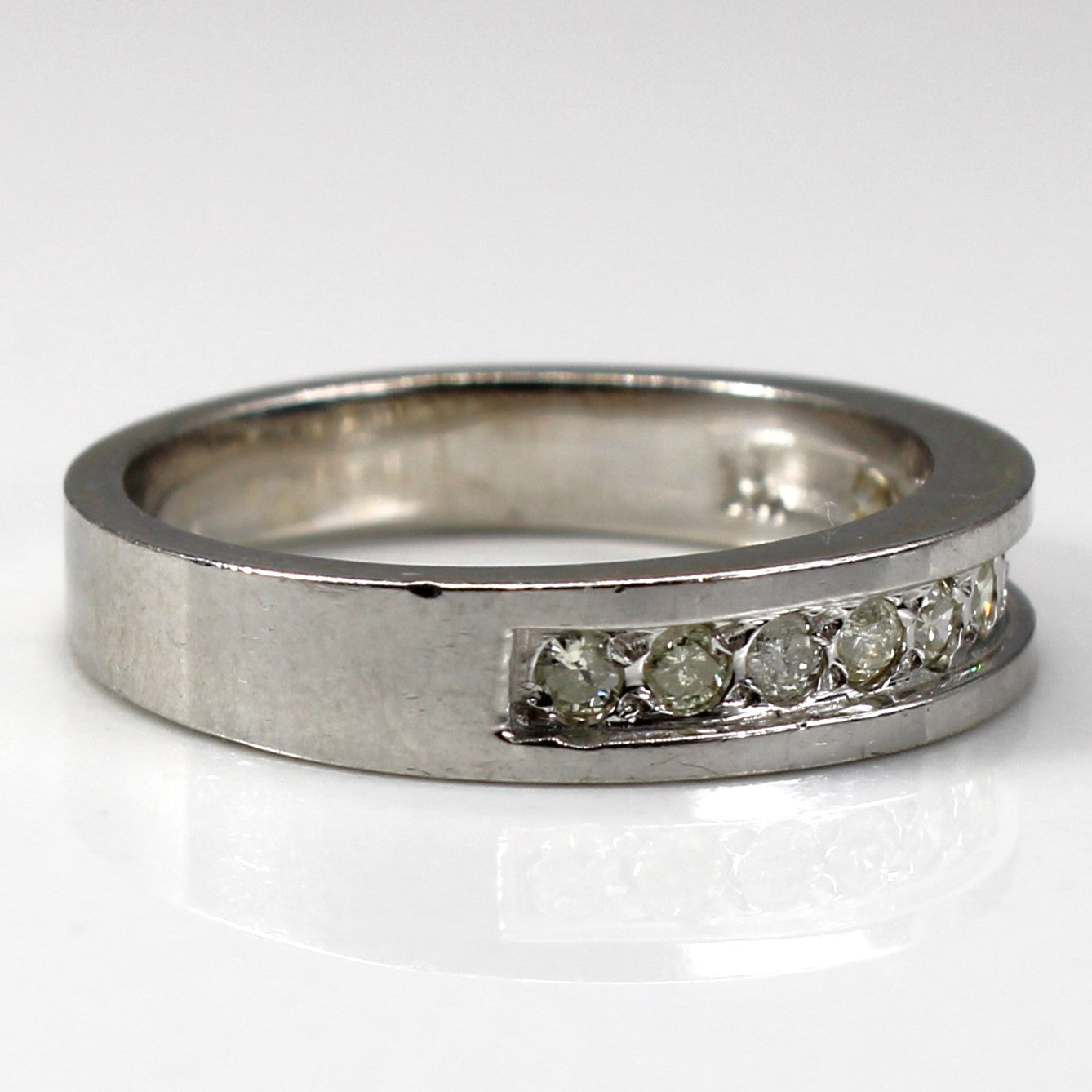 Diamond Semi Eternity Ring | 0.20ctw | SZ 6.75 |