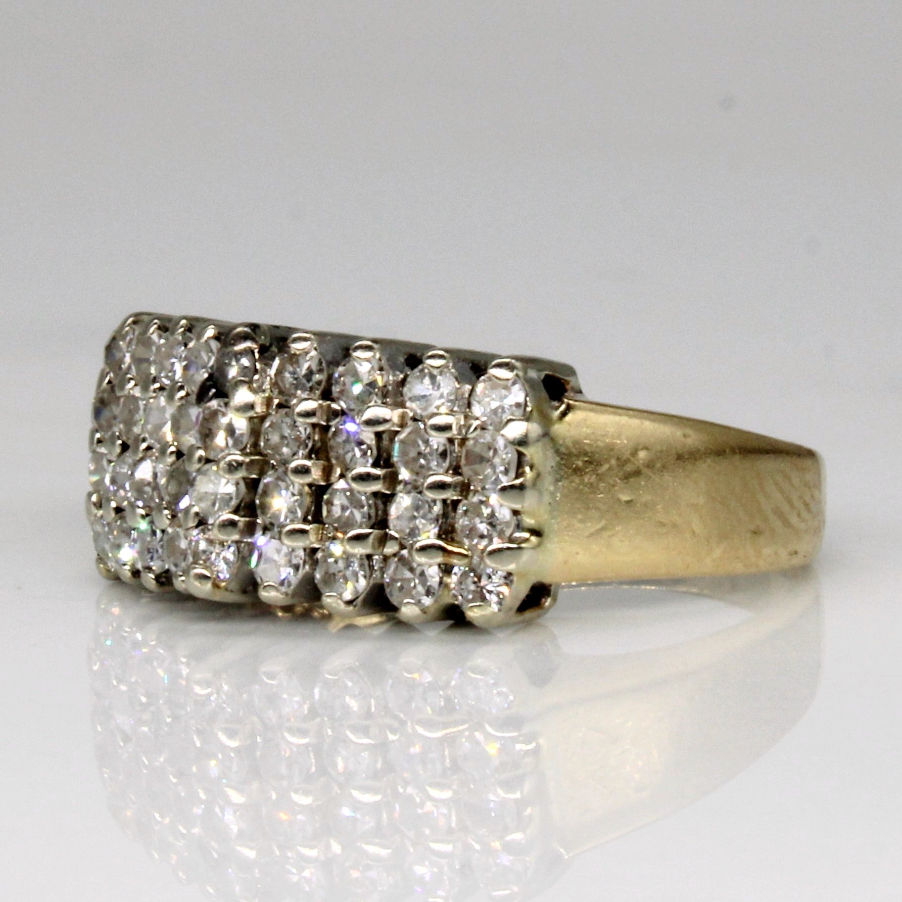 Diamond High Set Ring | 0.72ctw | SZ 6 |