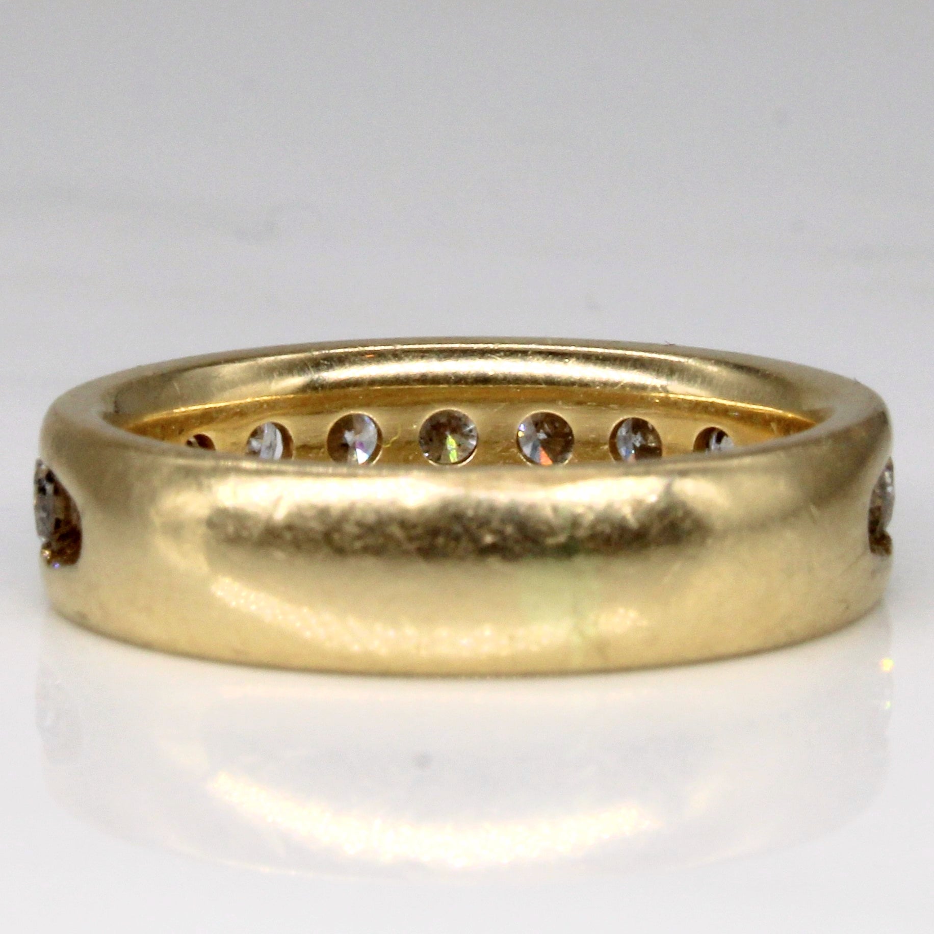 Channel Set Diamond Ring | 0.94ctw | SZ 6 |