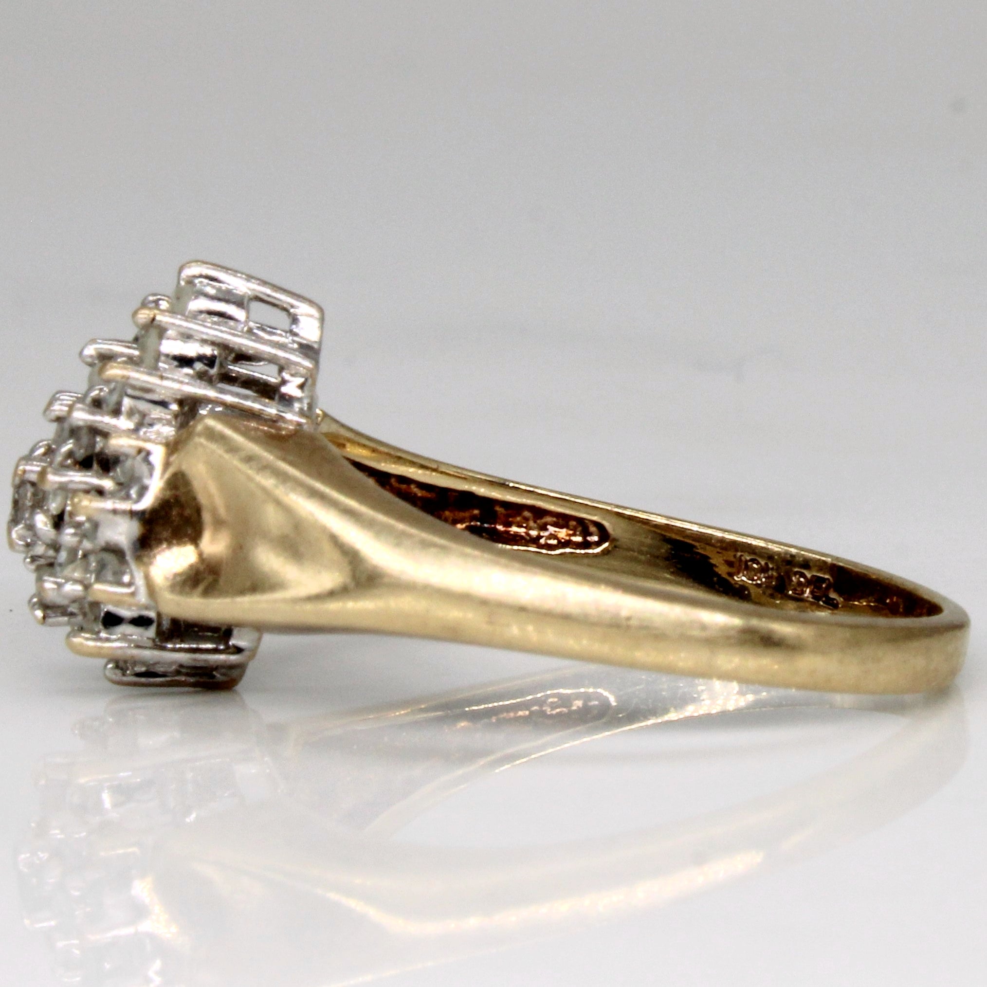 Diamond Cluster Ring | 0.25ctw | SZ 6.5 |