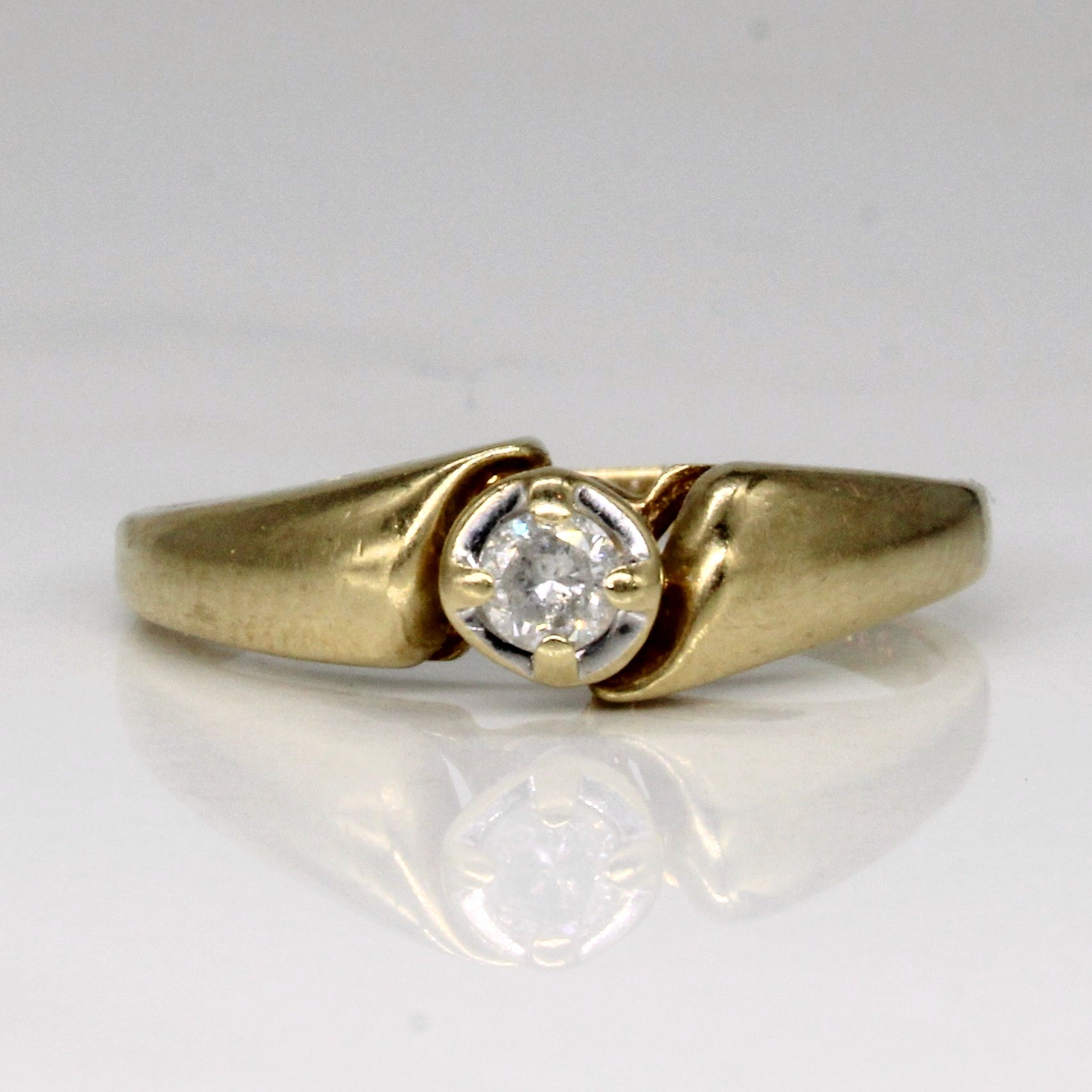 Diamond High Set Ring | 0.10ct | SZ 6.5 |