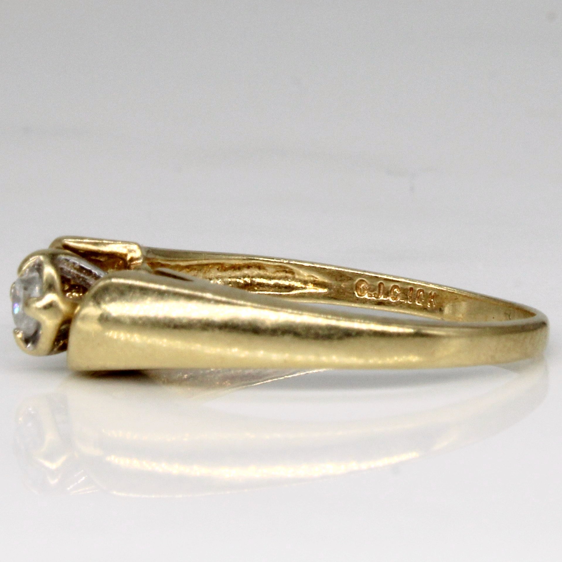 Diamond High Set Ring | 0.10ct | SZ 6.5 |