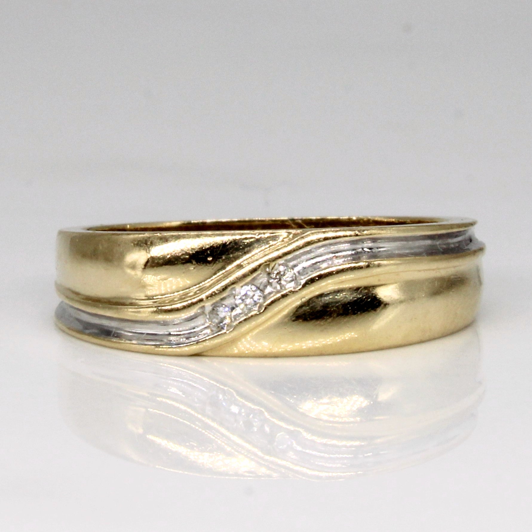 Bague cascade de diamants | 0,02 ct | Taille 6,5 |
