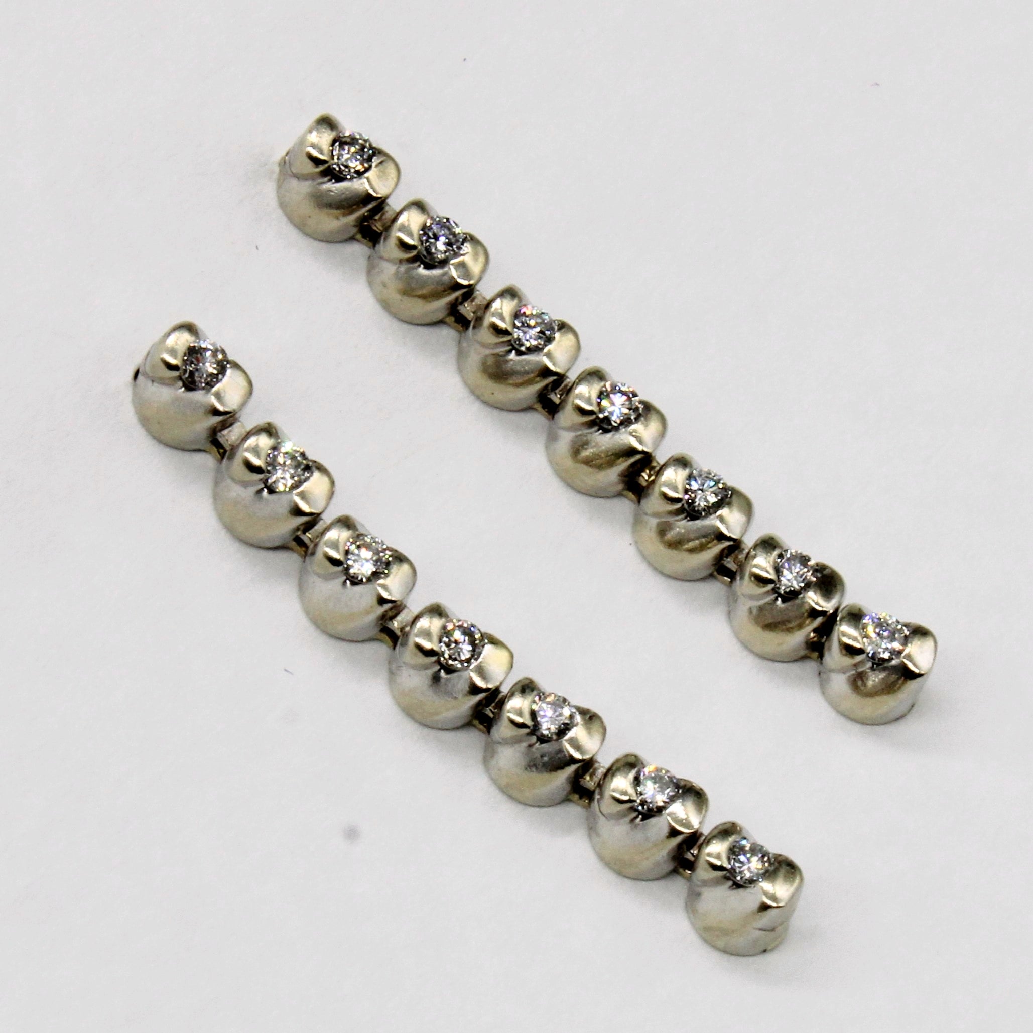 Diamond Drop Earrings | 0.18ctw |
