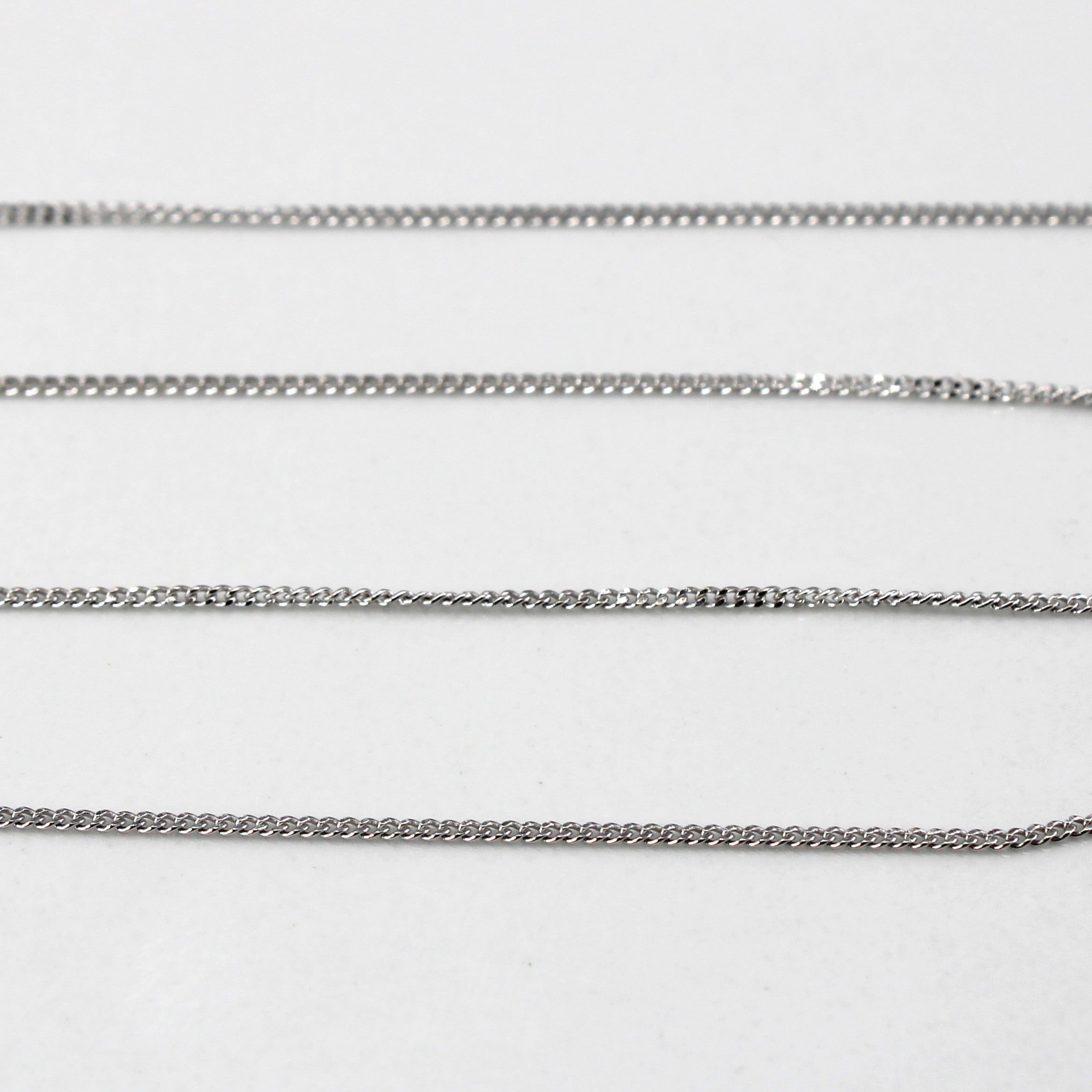 Collier pendentif en diamant serti tension | 0,15 ct | 45,7 cm (18 po) |