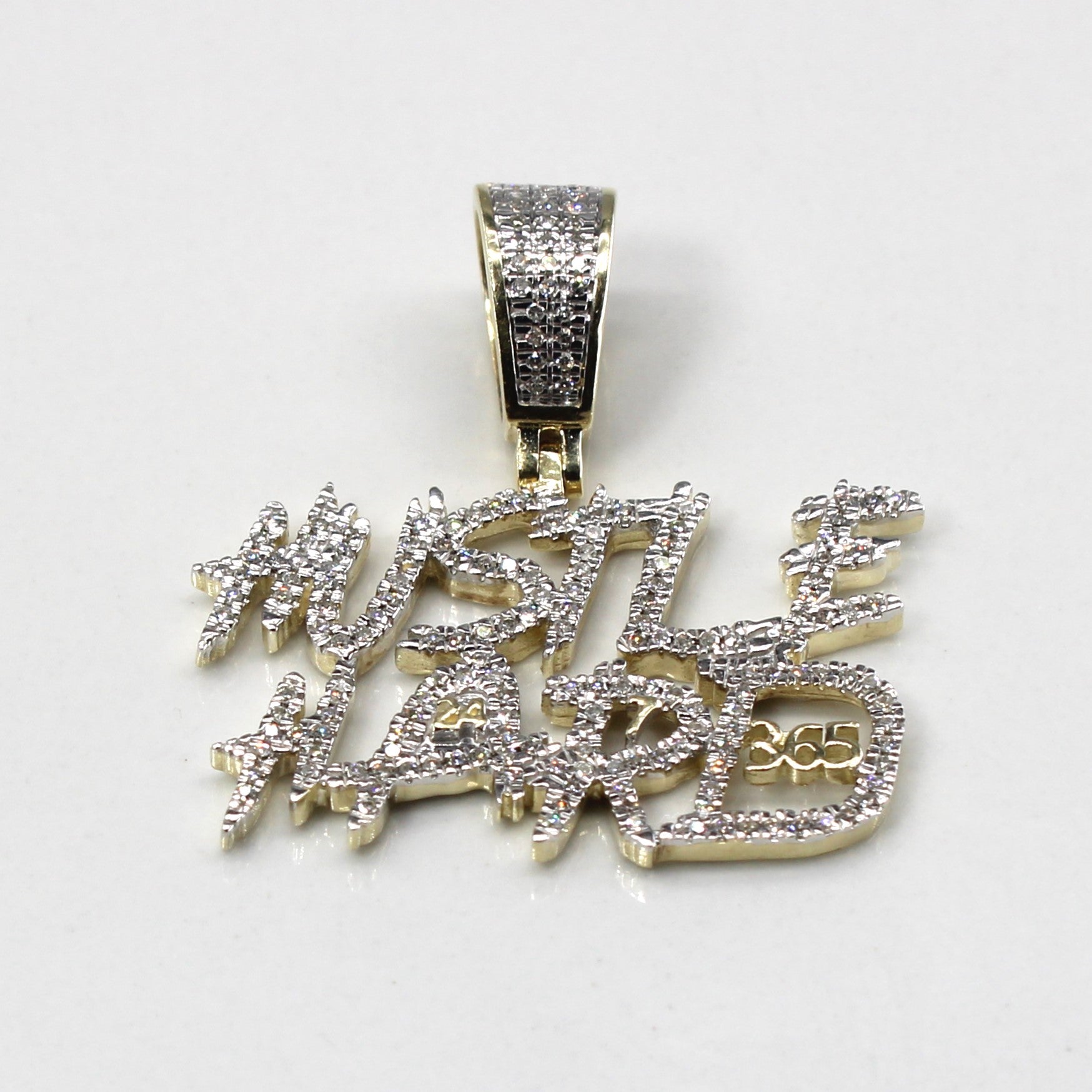 Diamond Hustle Hard Pendant | 0.30ctw |