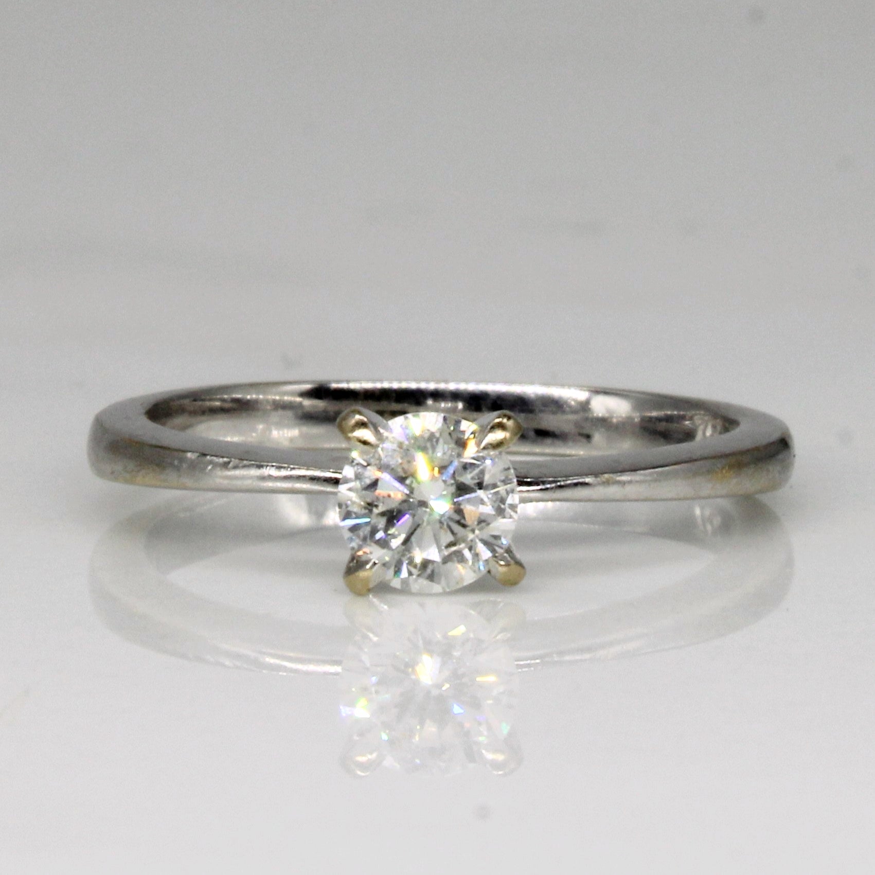 Cathedral Set Diamond Engagement Ring | 0.35ct | SZ 5.5 |