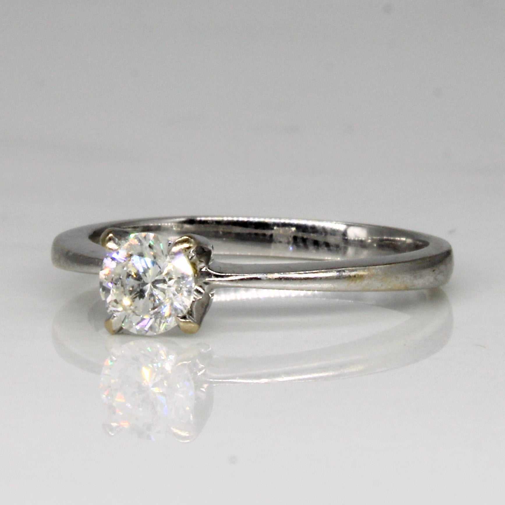 Cathedral Set Diamond Engagement Ring | 0.35ct | SZ 5.5 |