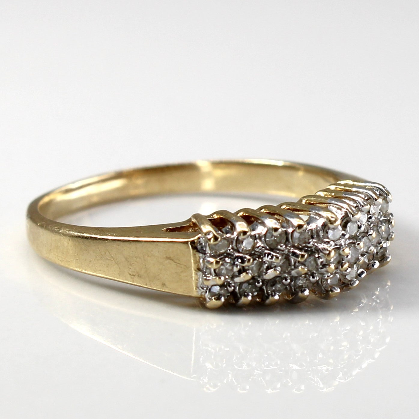Cluster Set Diamond Ring | 0.16ctw | SZ 8.75 |