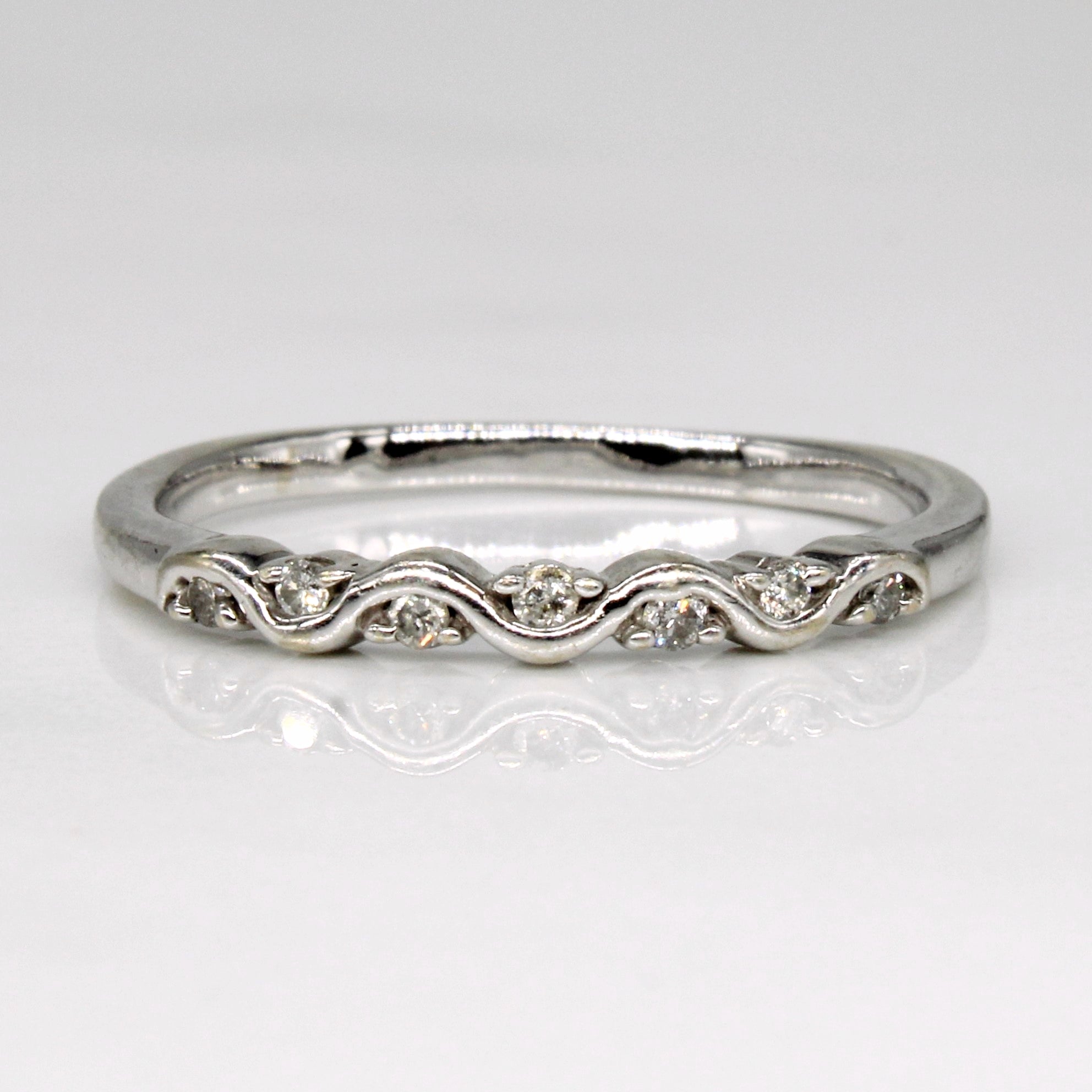 Bague en diamant | 0,04 ct | Taille 6,75 |
