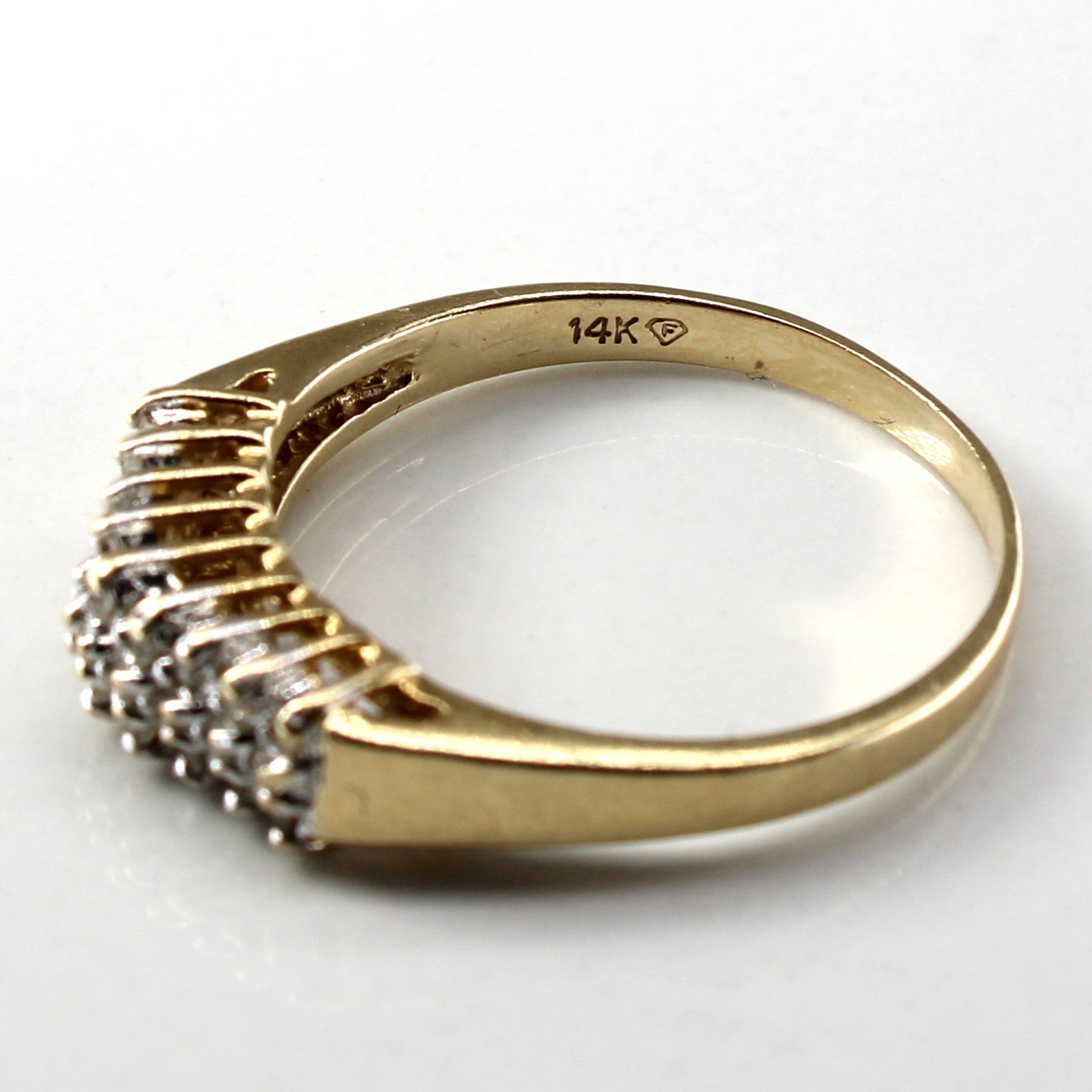 Cluster Set Diamond Ring | 0.16ctw | SZ 8.75 |