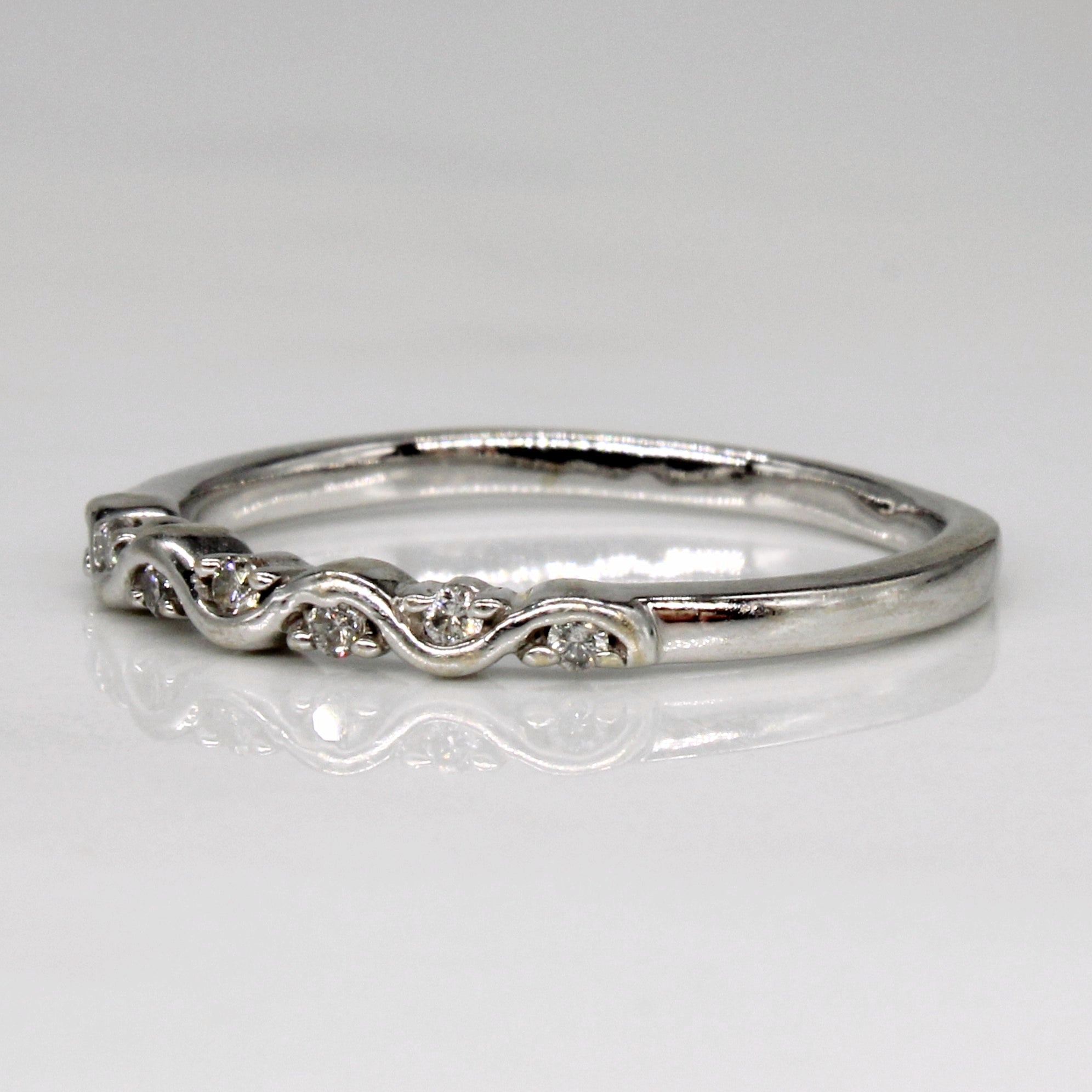 Bague en diamant | 0,04 ct | Taille 6,75 |