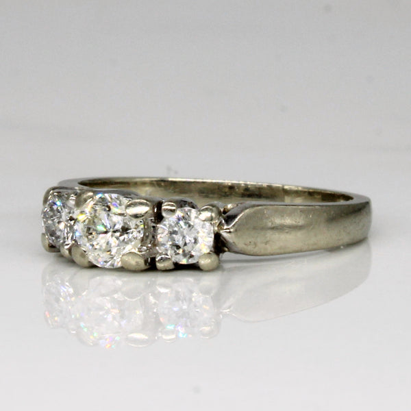 Three Stone Diamond Ring | 0.46ctw | SZ 5 |