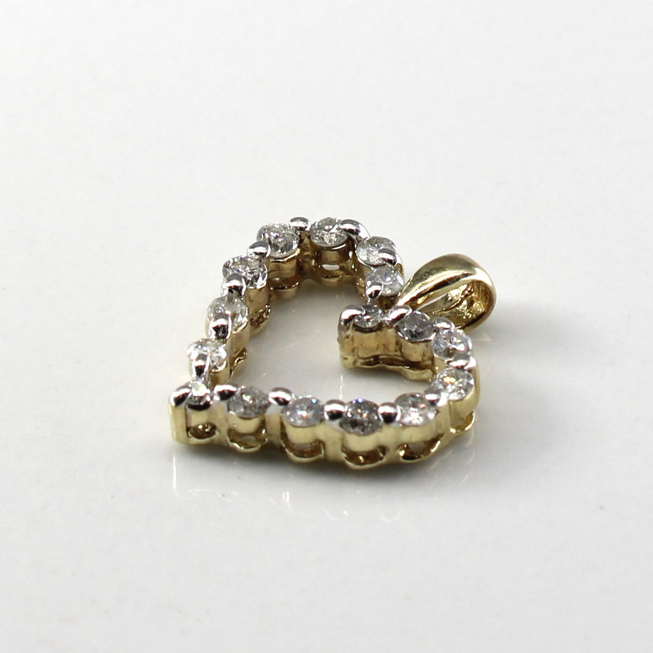 Diamond Heart Pendant | 0.22ctw |