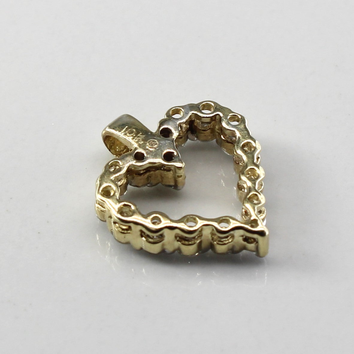 Diamond Heart Pendant | 0.22ctw |