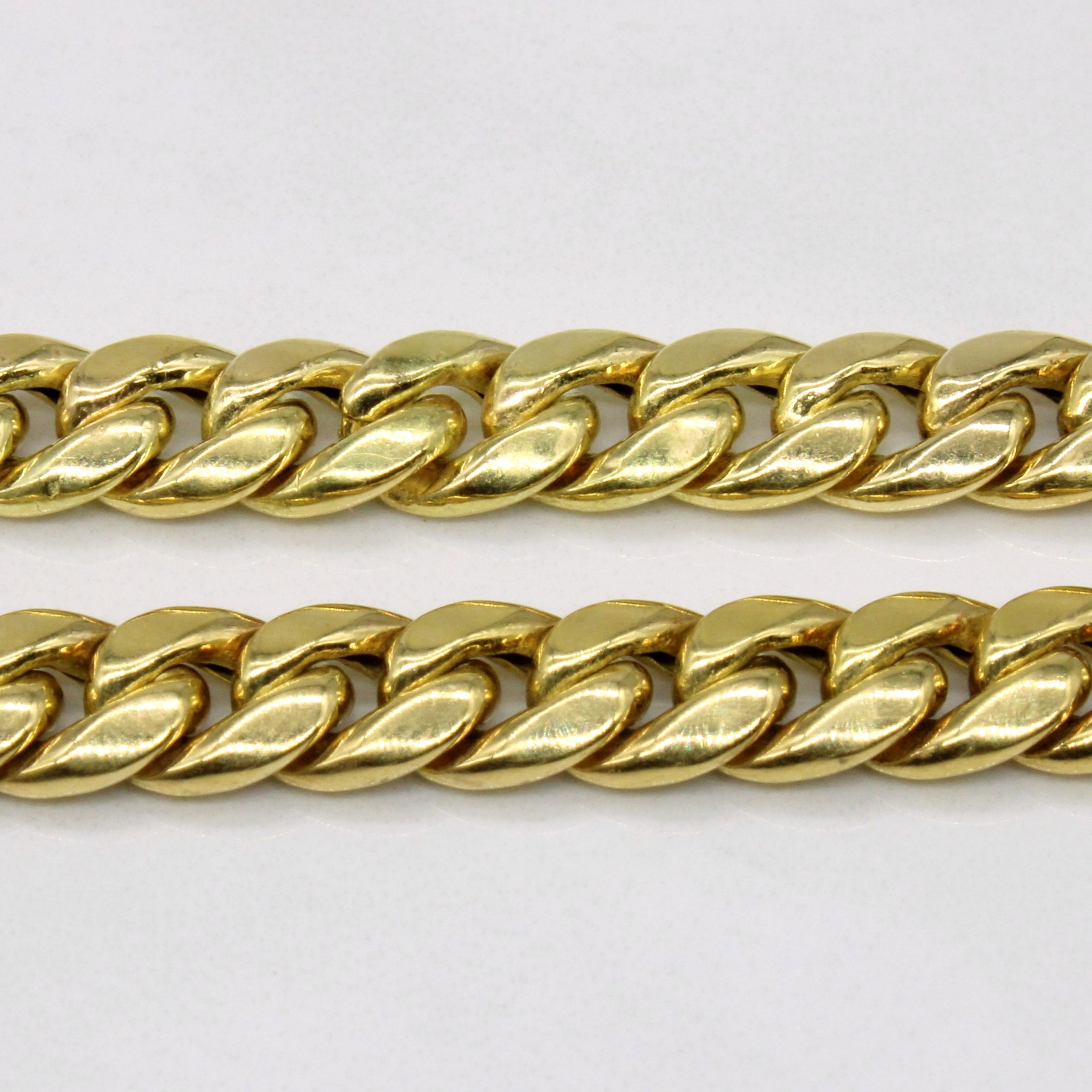 18k Two Tone Gold Necklace | 16" |