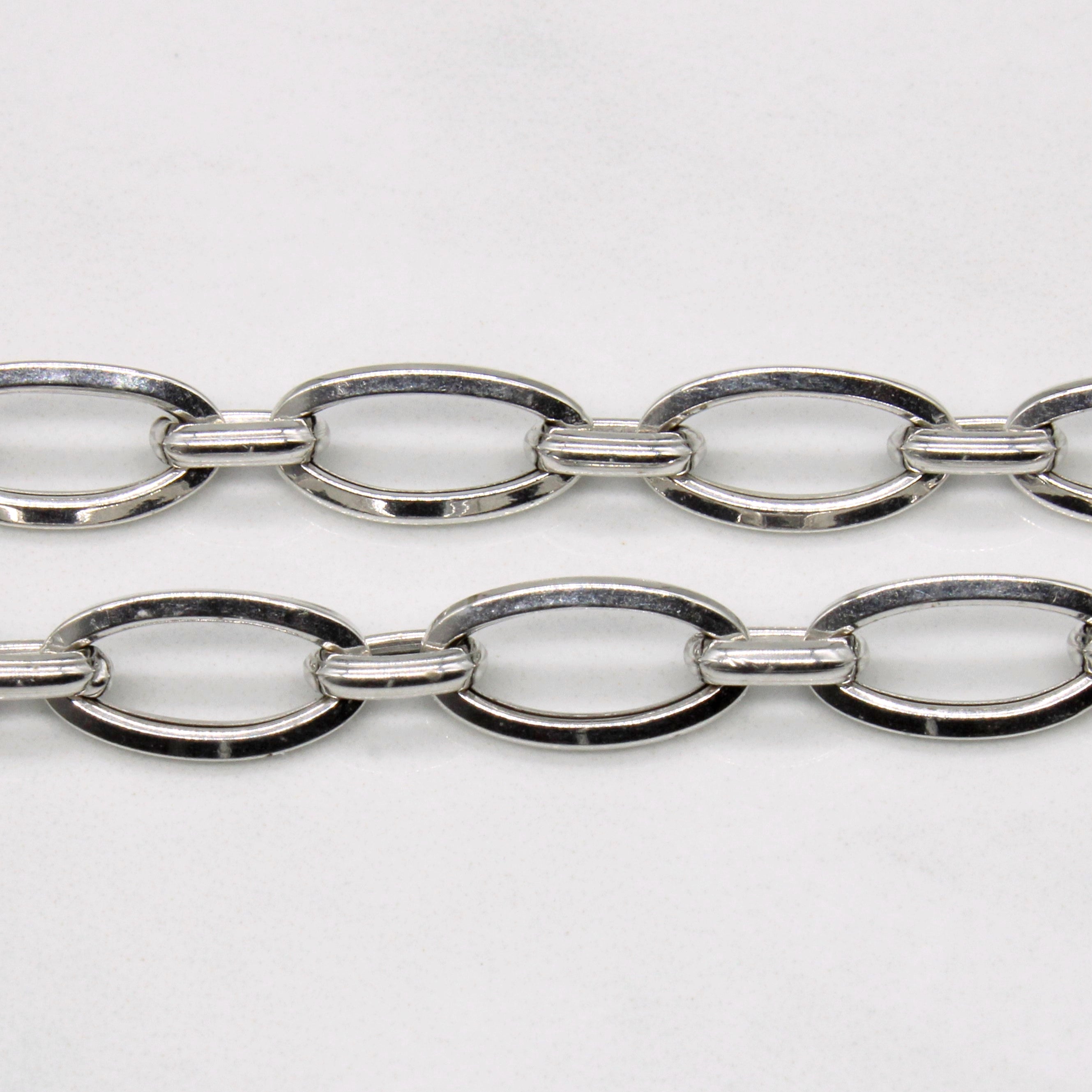 18k White Gold Necklace | 16" |
