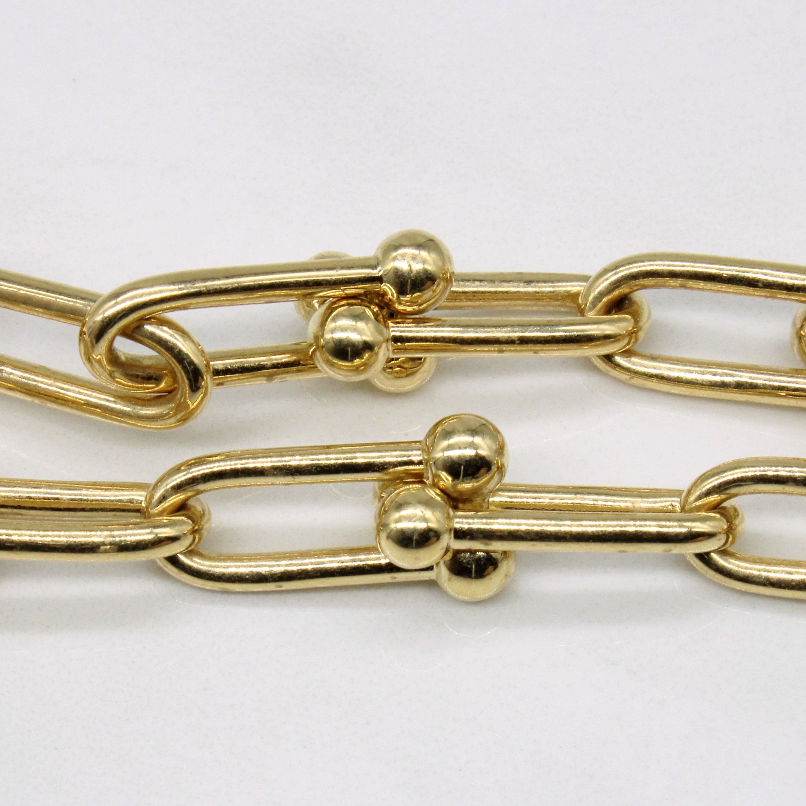 Bracelet en or jaune 18 carats | 8 pouces |