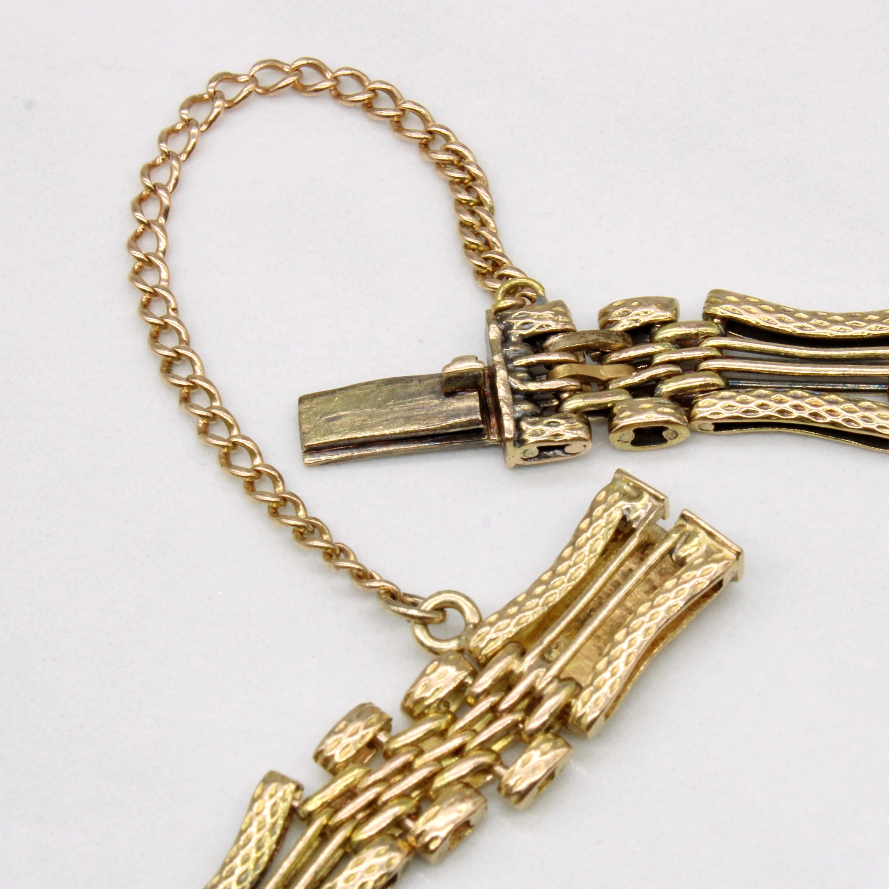 18k Yellow Gold Bracelet | 8" |