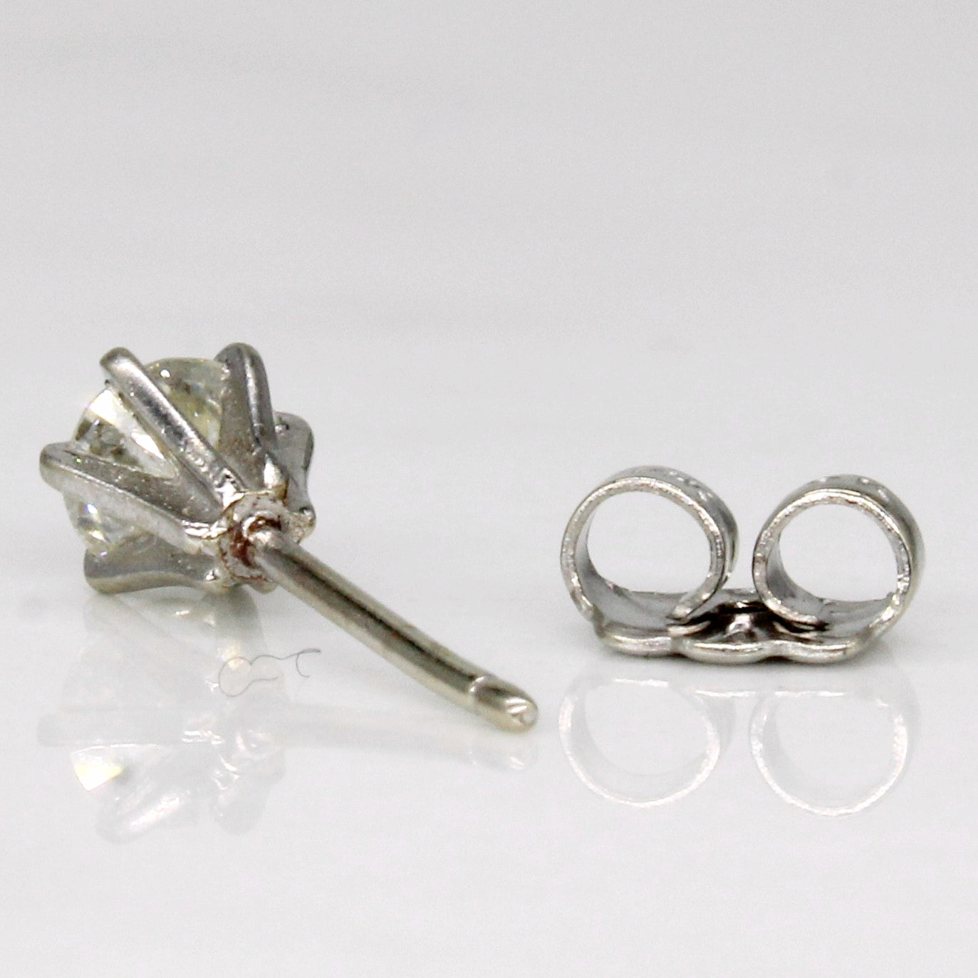Diamond Stud 14k Earrings | 0.54ctw SI1/2 H/I |