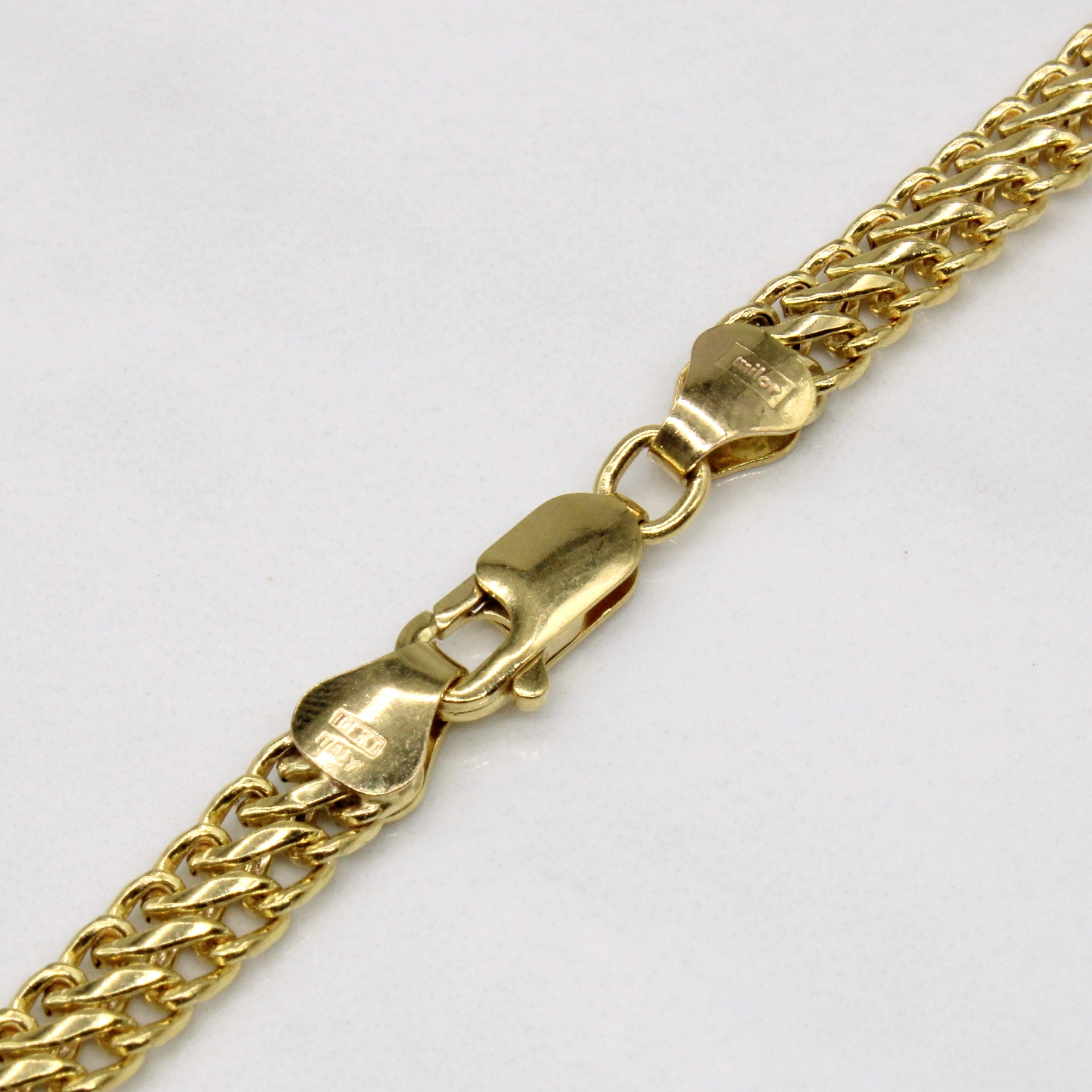 10k Yellow Gold Necklace | 18" |