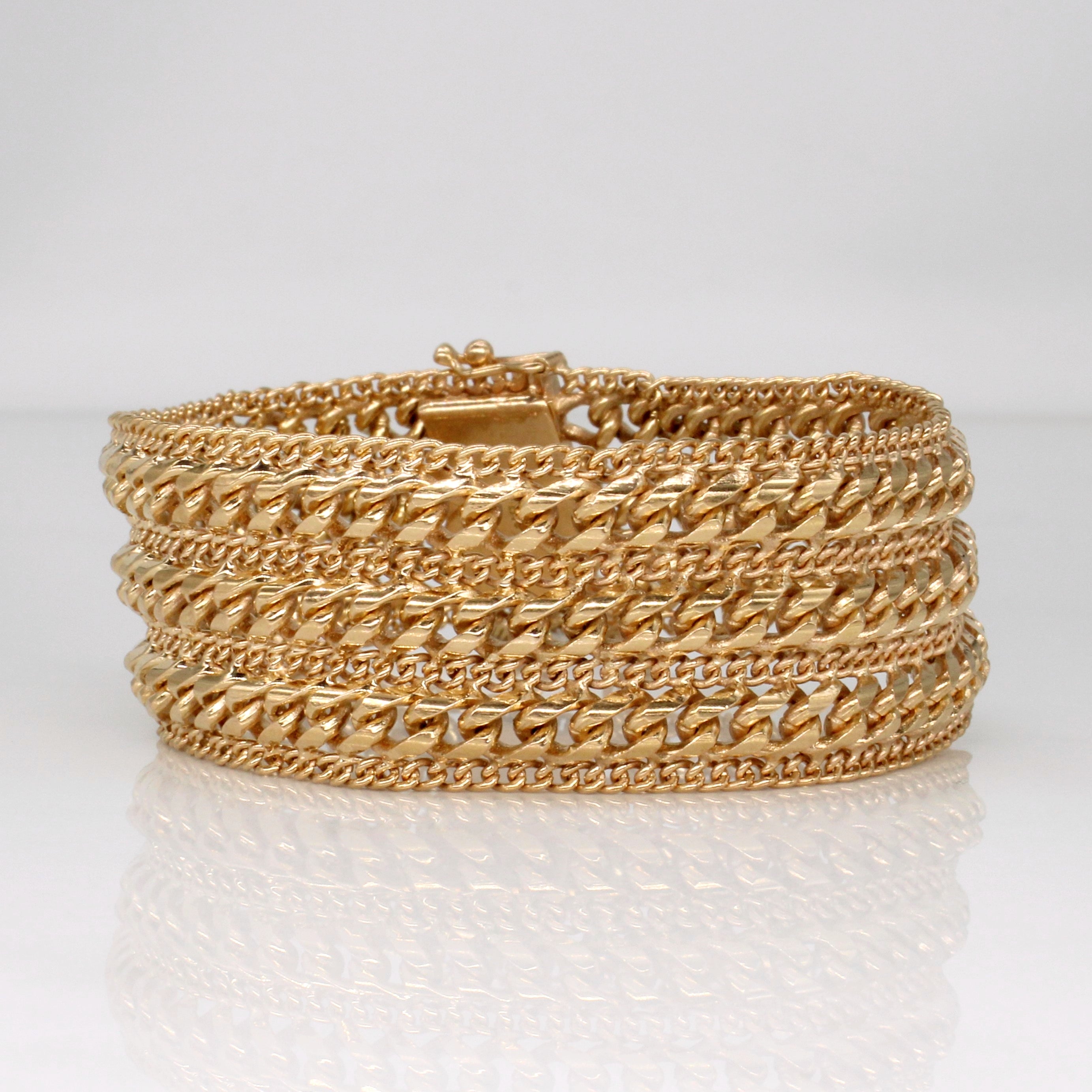 Bracelet en or jaune 18 carats | 18 cm |