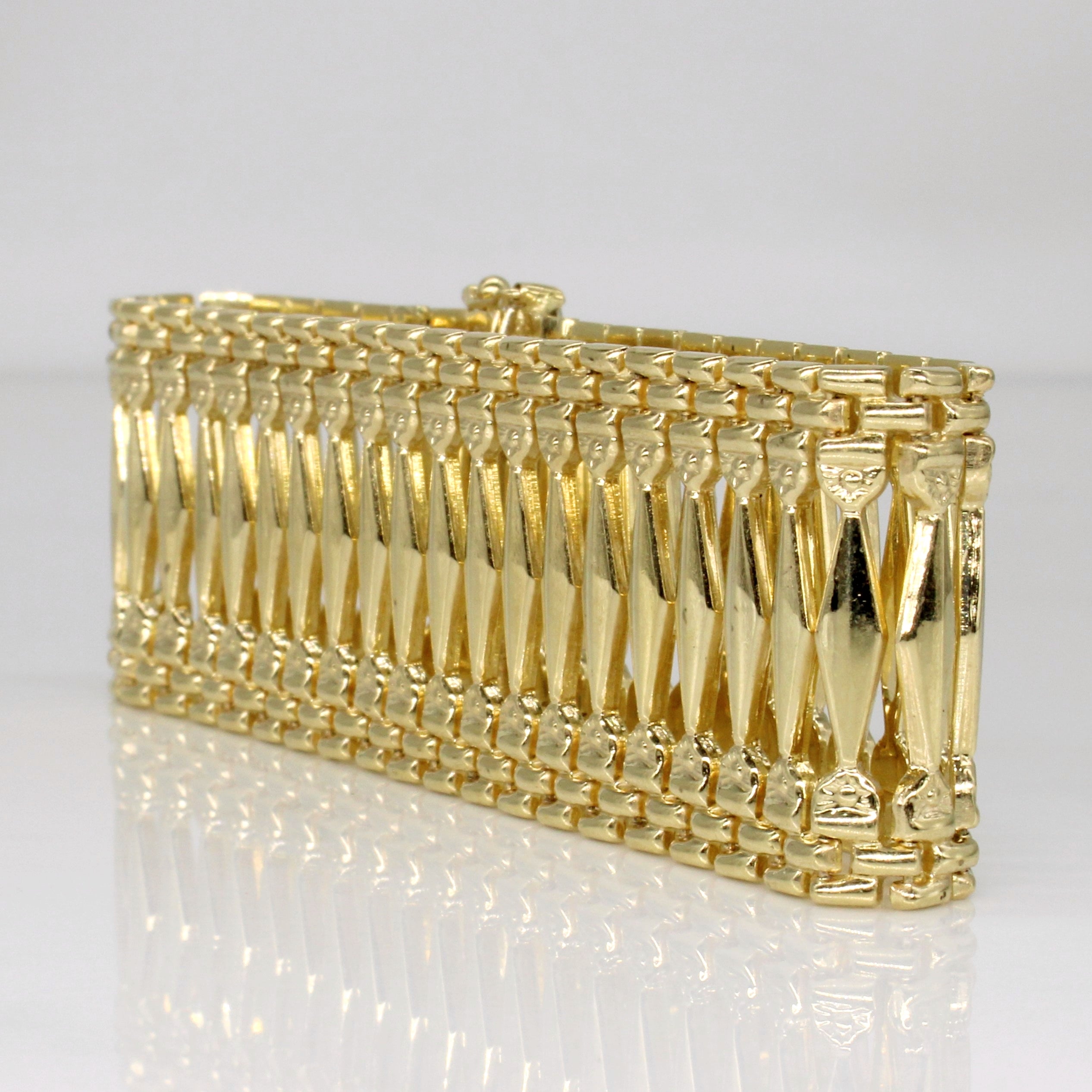 14k Yellow Gold Bracelet | 7" |
