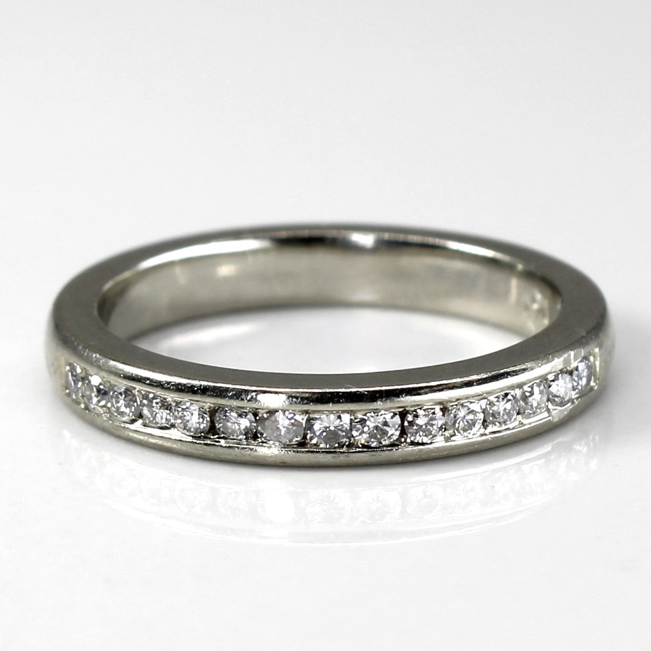 Channel Set Diamond Band | 0.15ctw | SZ 4.75 |