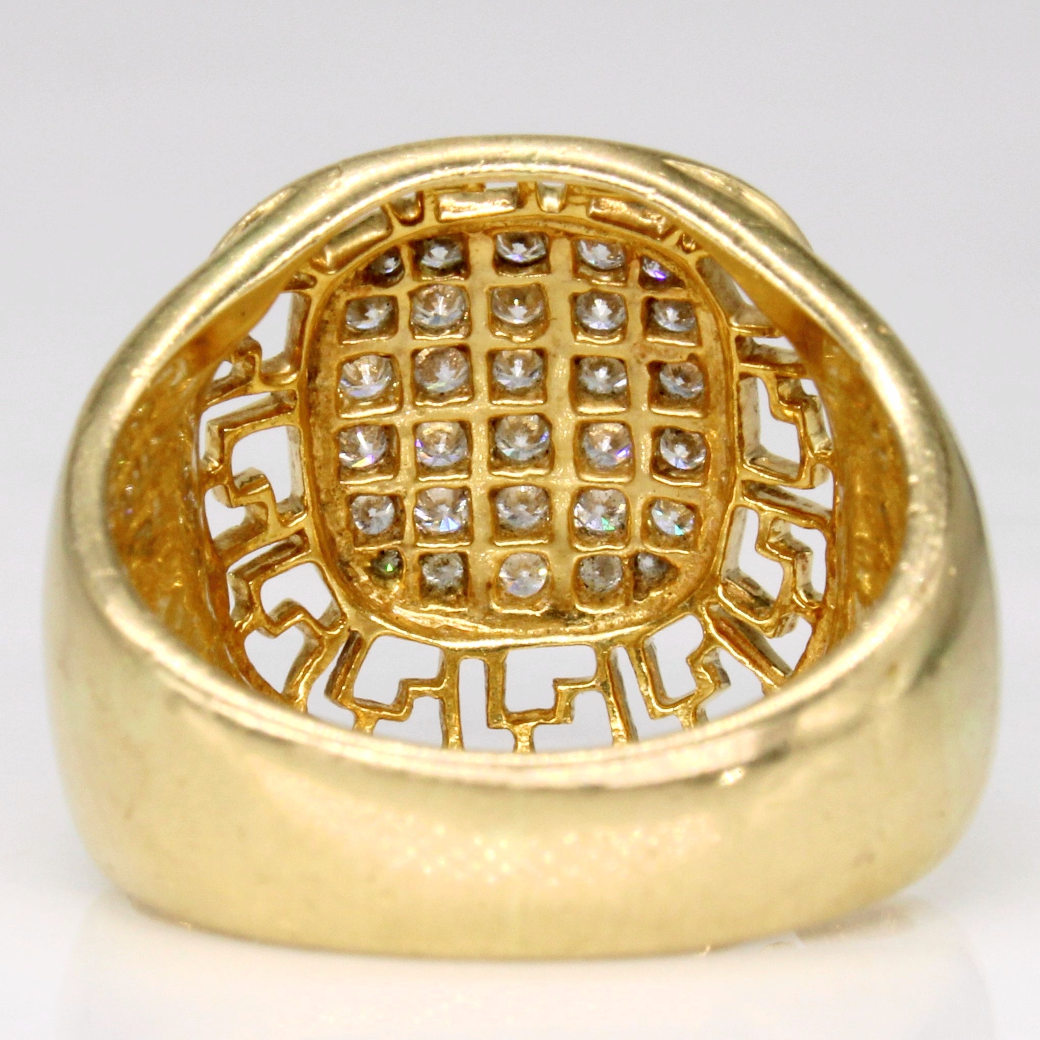 Diamond Pave Ring | 0.58ctw | SZ 9 |