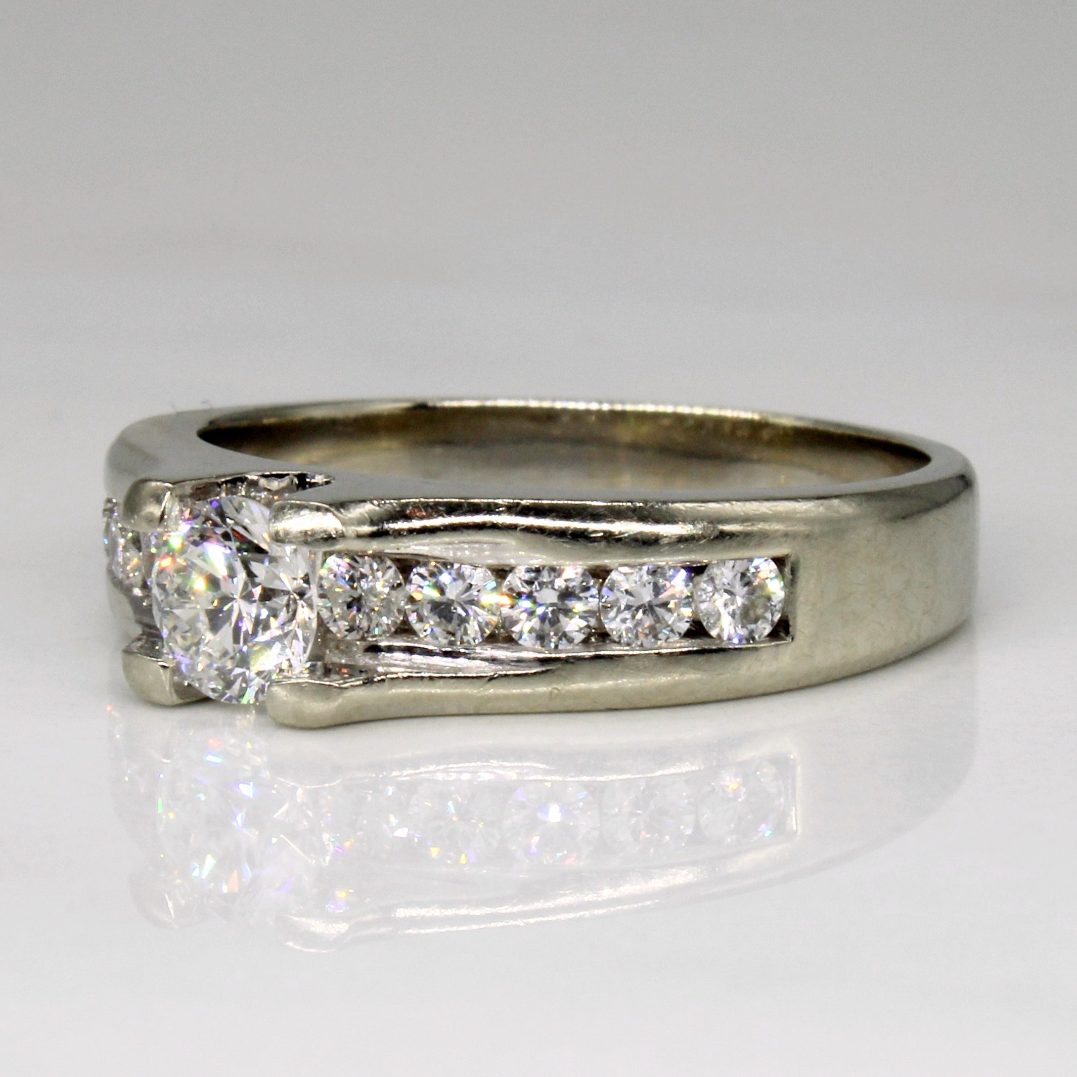 Diamond Engagement Ring | 0.98ctw | SZ 8.5 |