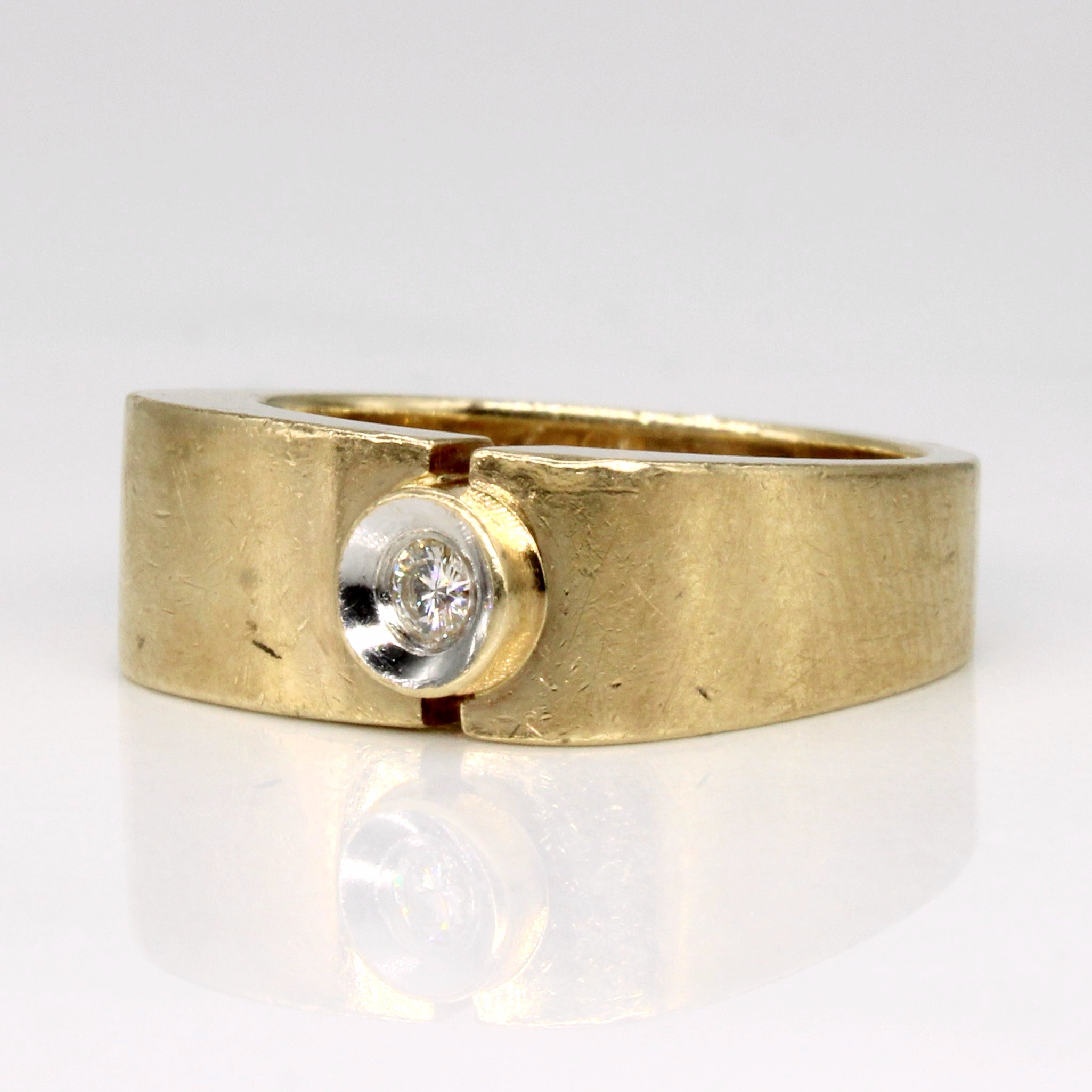 Illusion Set Diamond Ring | 0.07ct | SZ 6.25 |