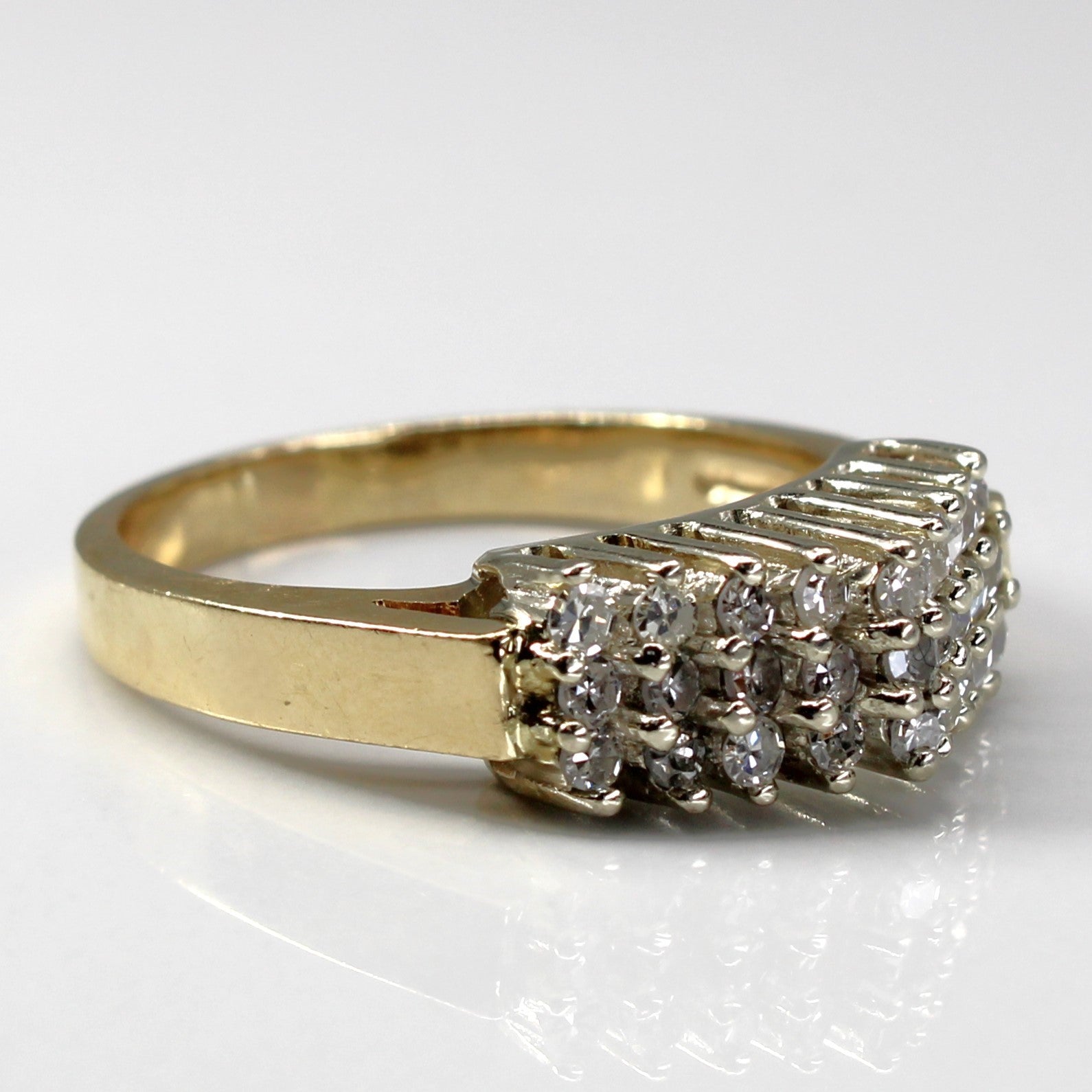 Cluster Set Diamond Ring | 0.42ctw | SZ 7.75 |
