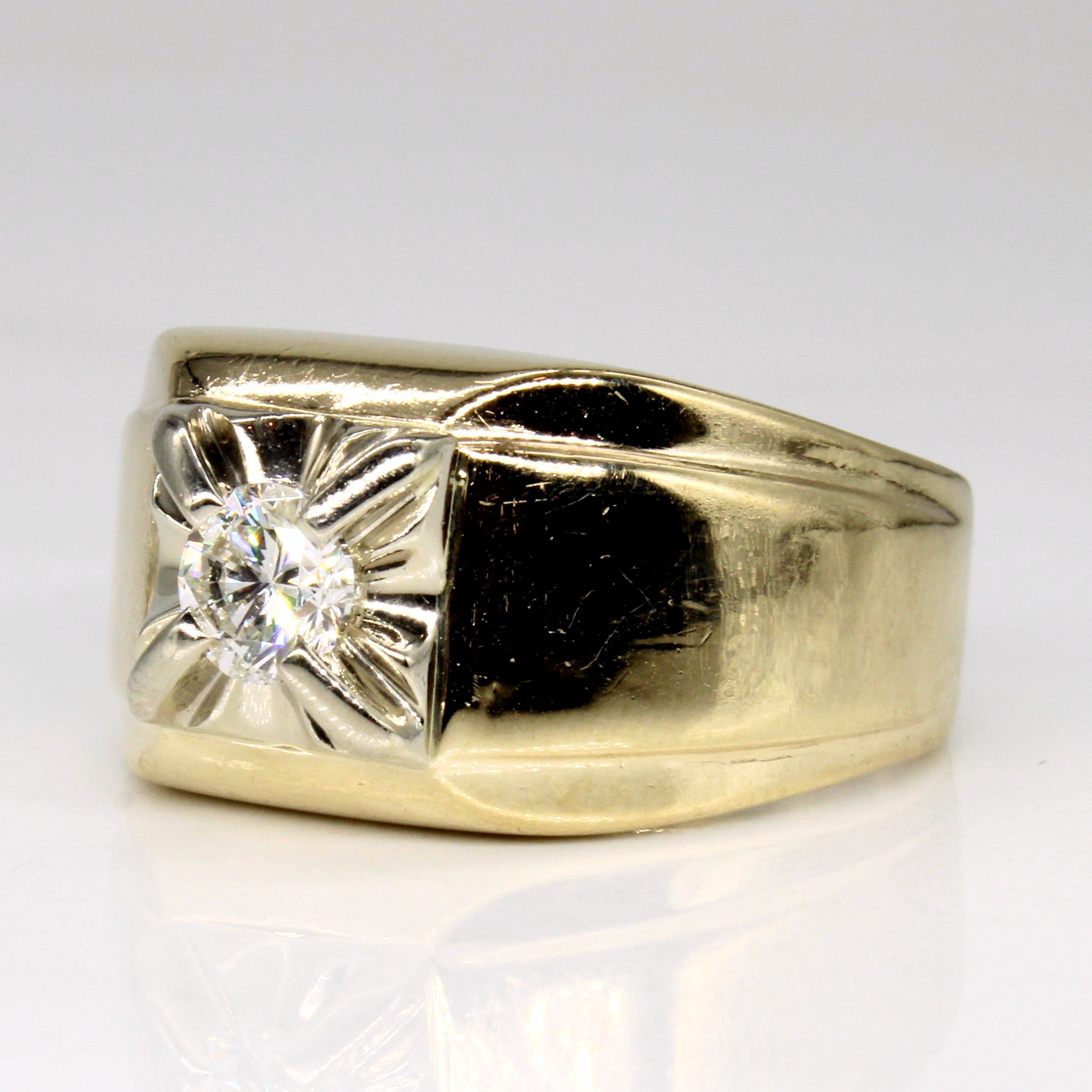 Diamond Engagement Ring | 0.49ct | SZ 8.5 |