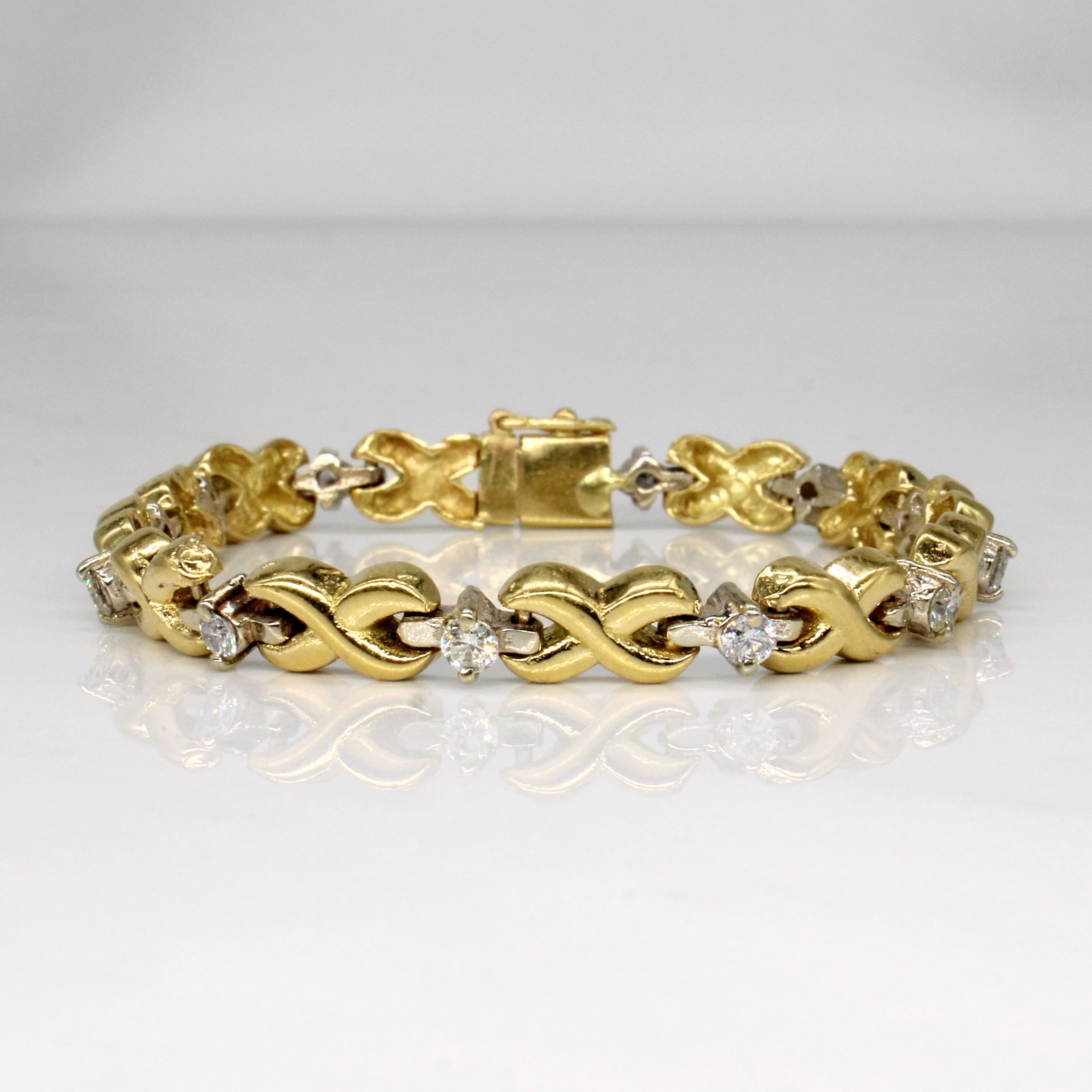 Diamond Bracelet | 1.00ctw | 6.75" |